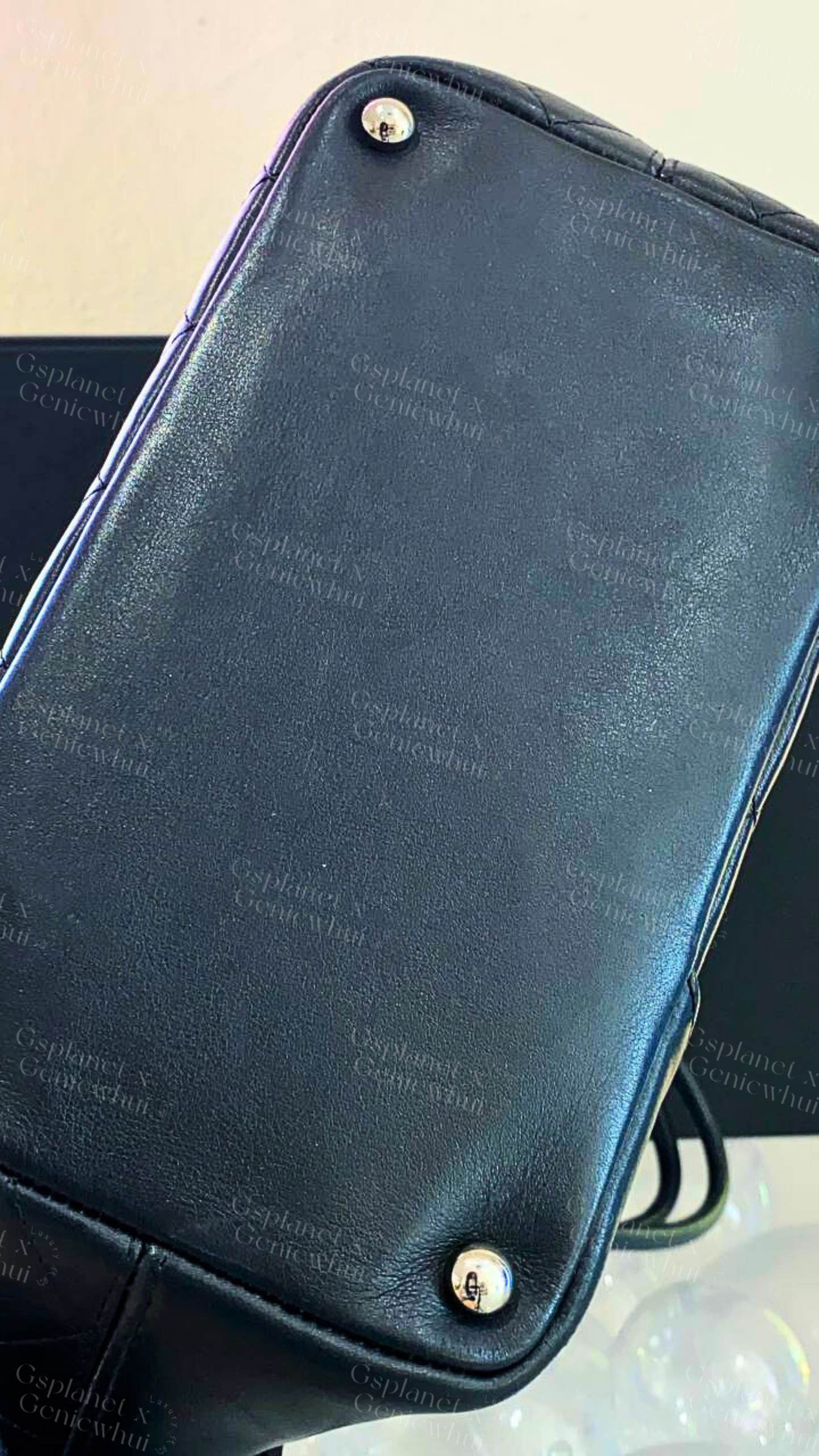 Re.bag【 Chanel Cambon Ligne tote bag - Black 】