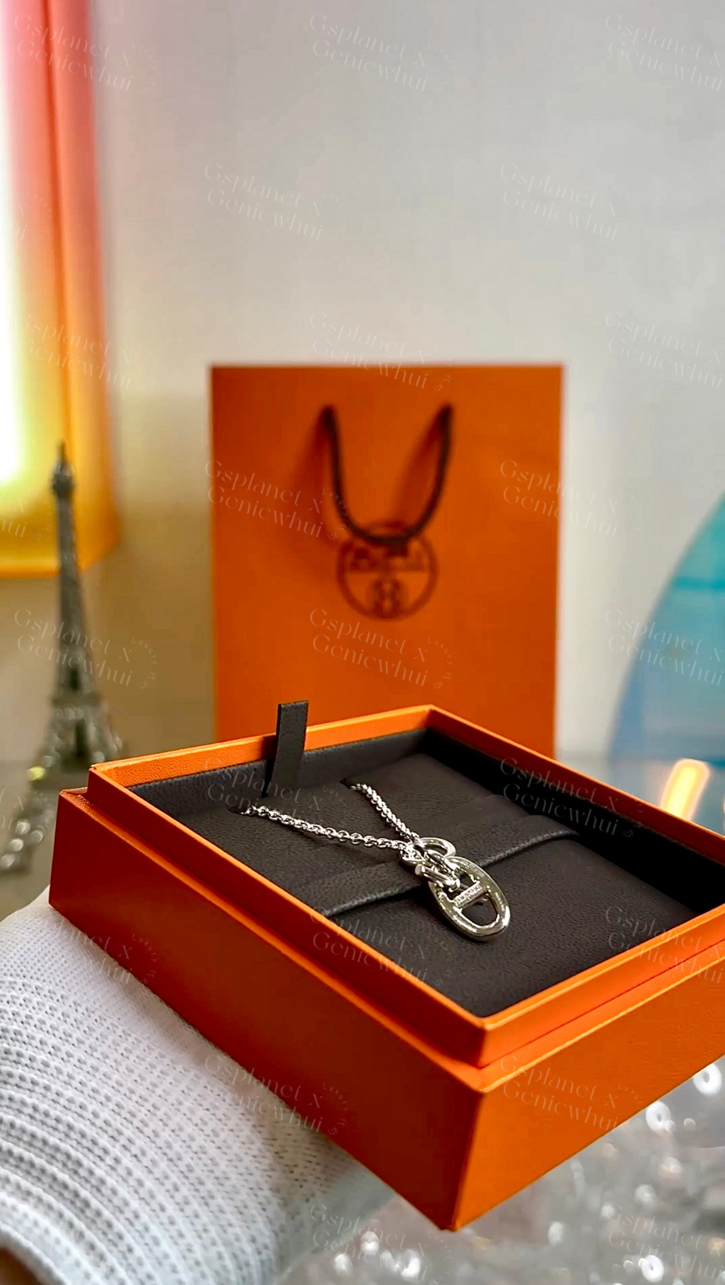 Hermès Mini Maillon Pendant Small Model