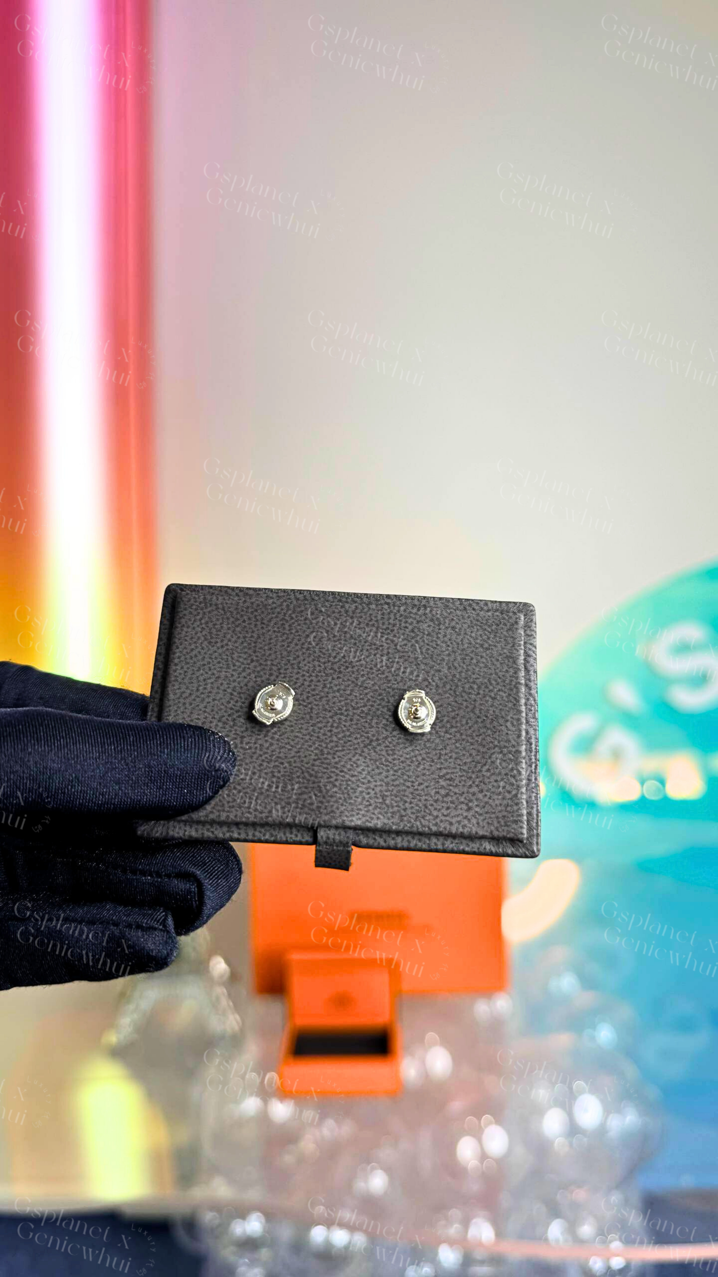 Hermès mini Chaine d'Ancre earrings