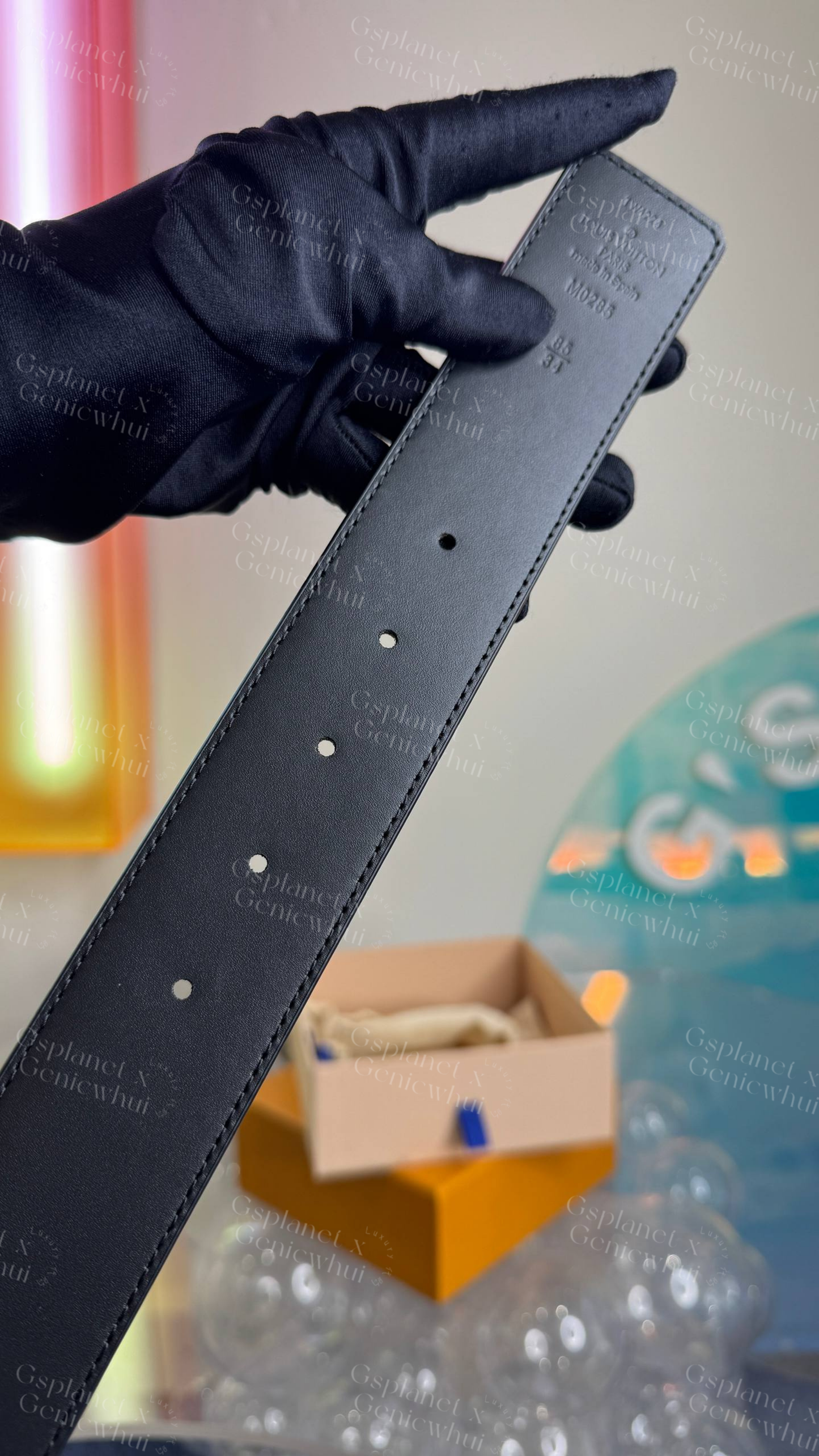 Louis Vuitton Reversible Belt 男款双面腰带