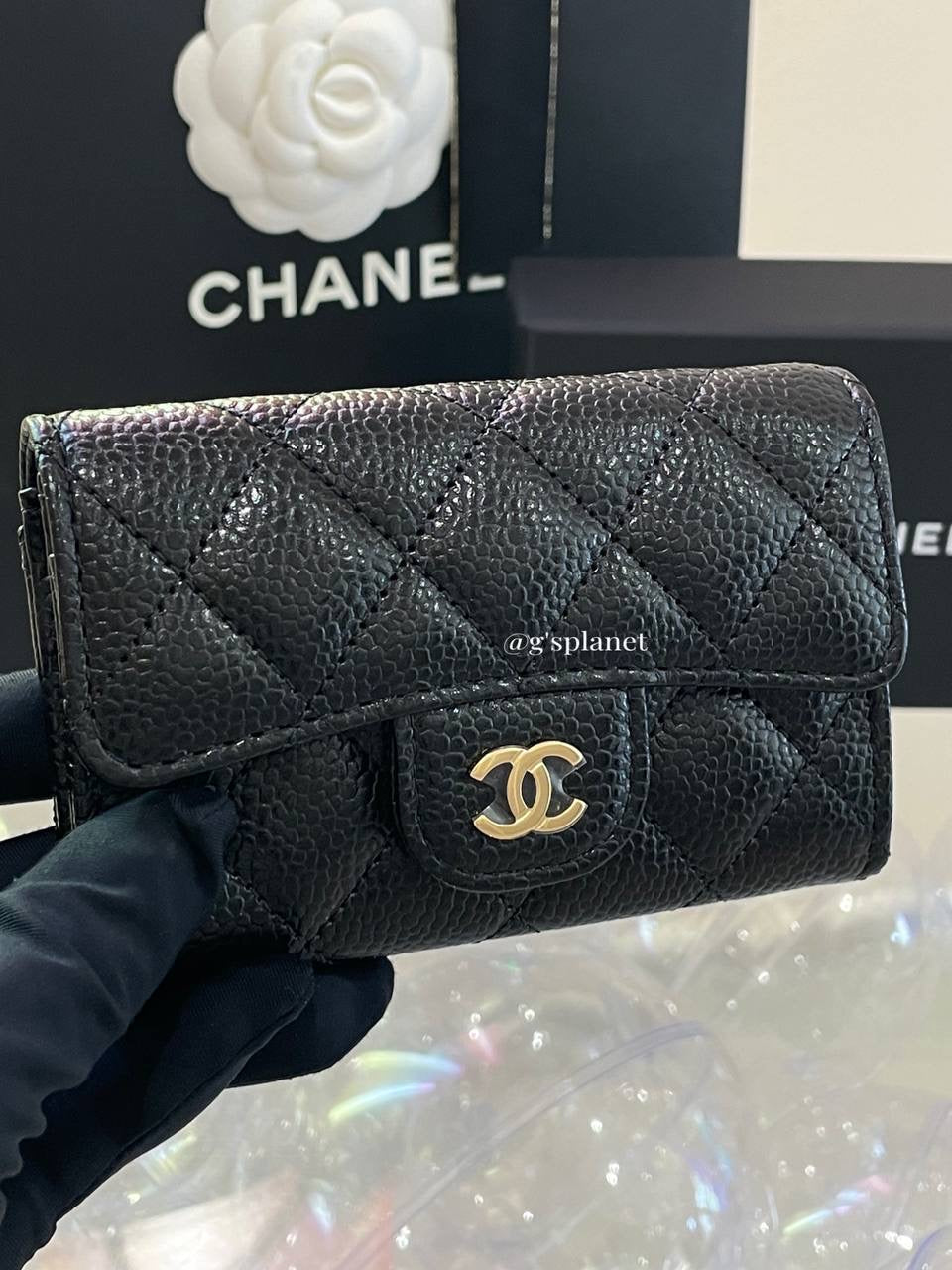 Chanel Classic Flap Card Holder