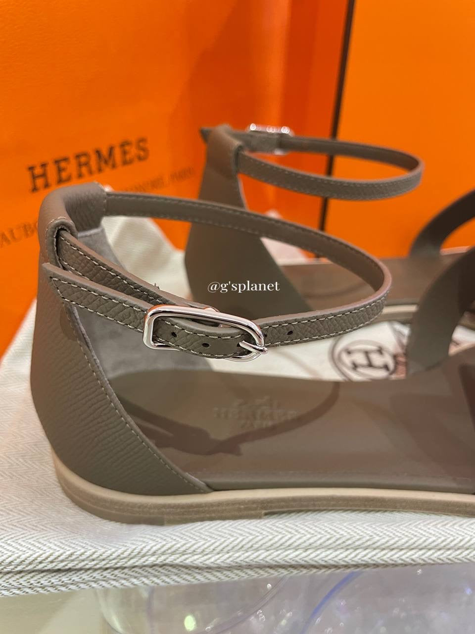 HERMES Santorini sandal