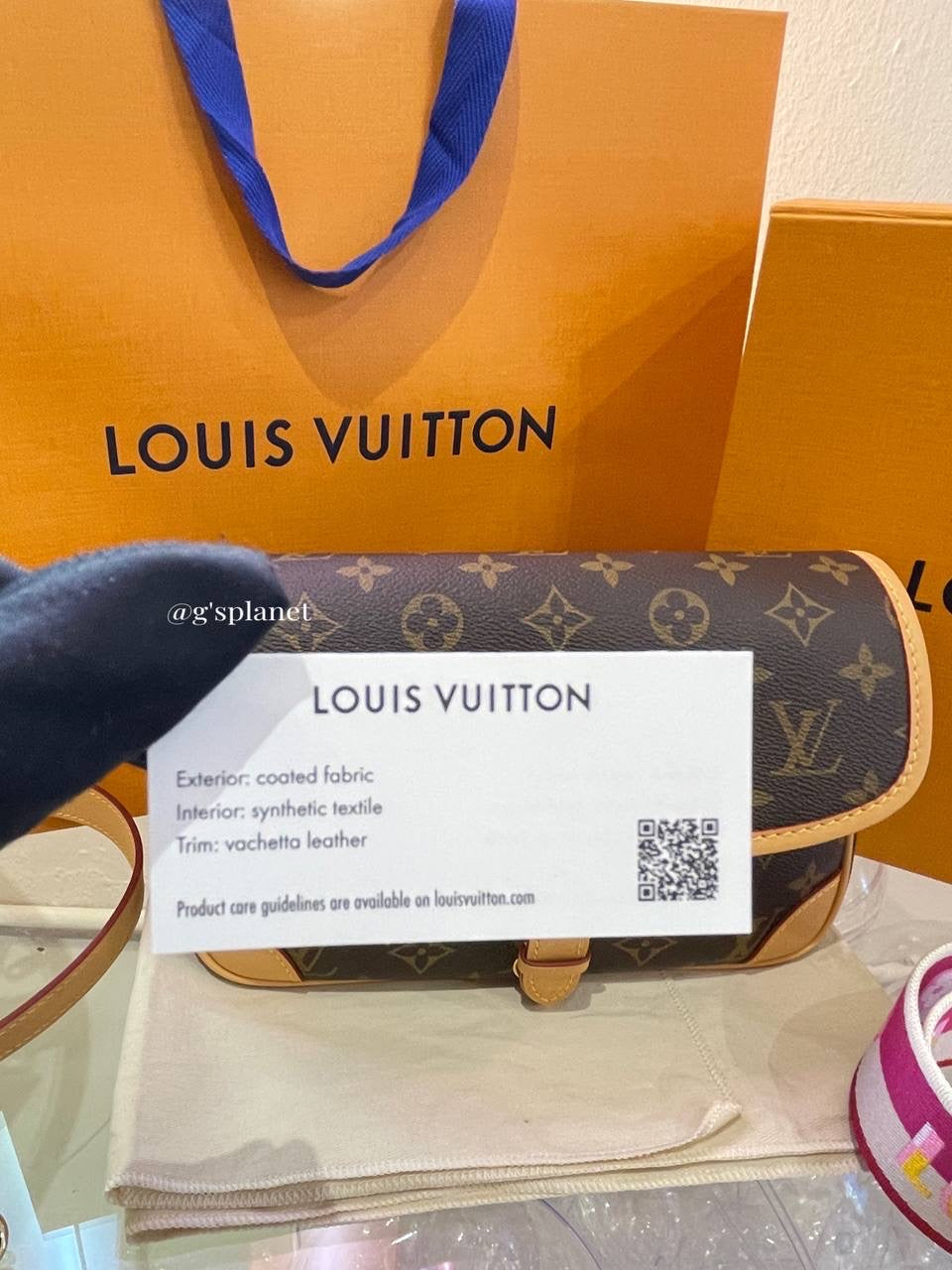 LV Diane Fuchsia