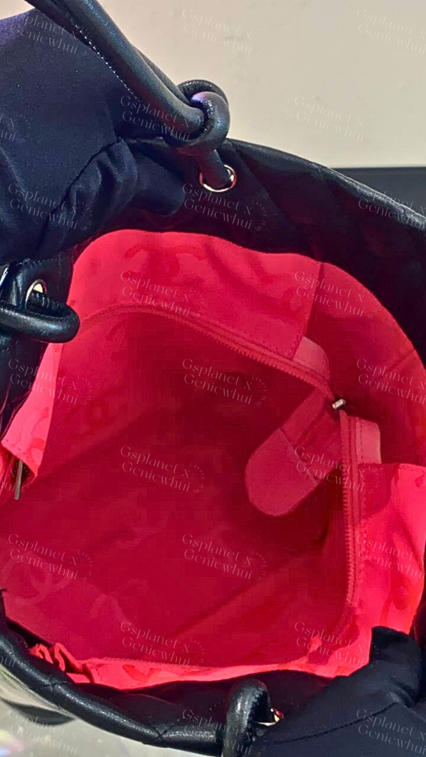 Re.bag【 Chanel Cambon Ligne tote bag -  Black 】