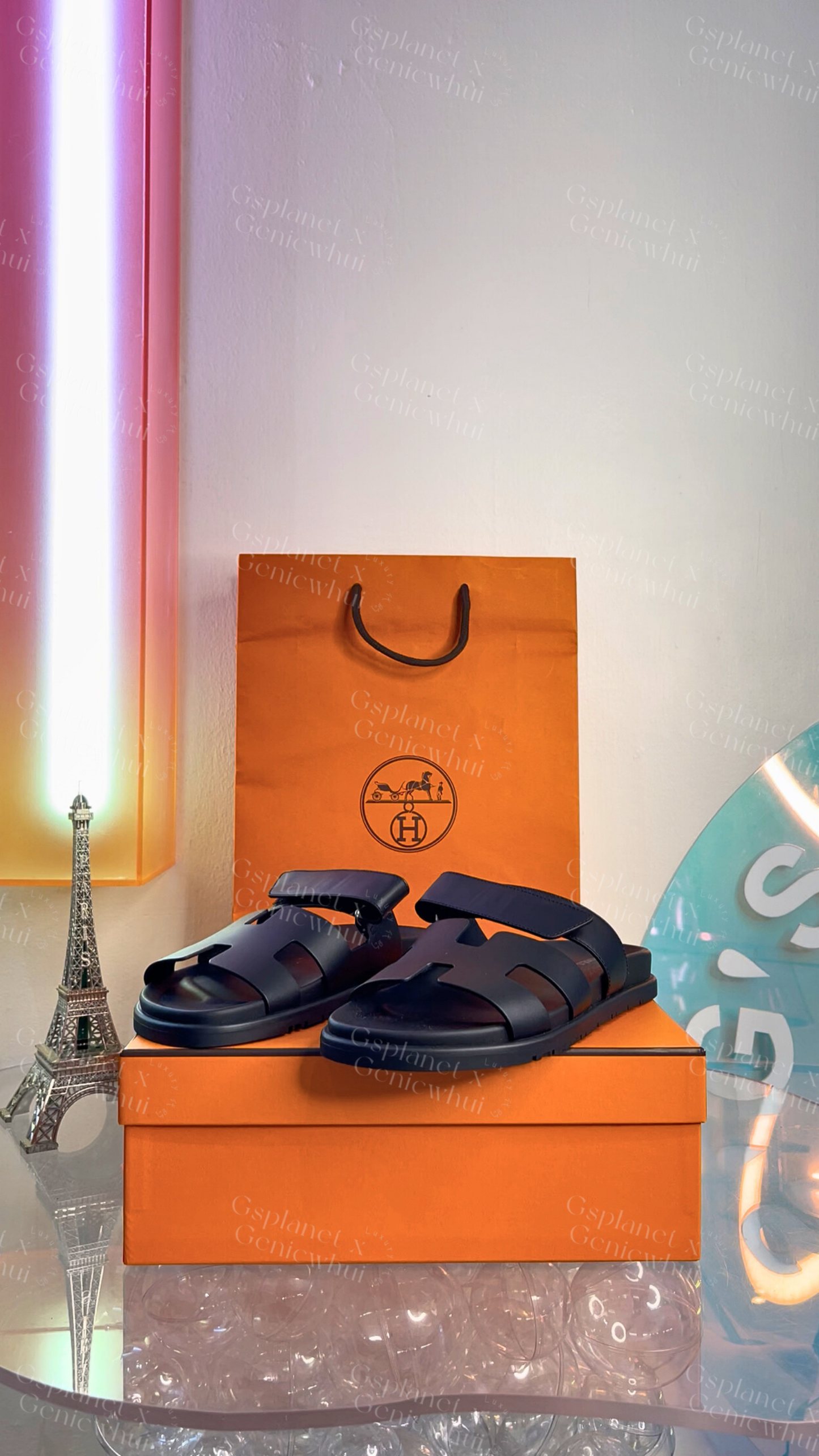 Hermès Chypre Sandal 经典爆款凉鞋 - All Black