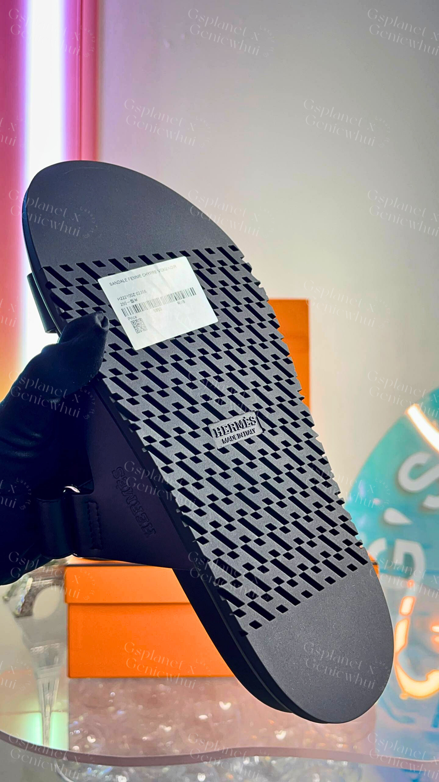 Hermès Chypre Sandal 经典爆款凉鞋 - All Black