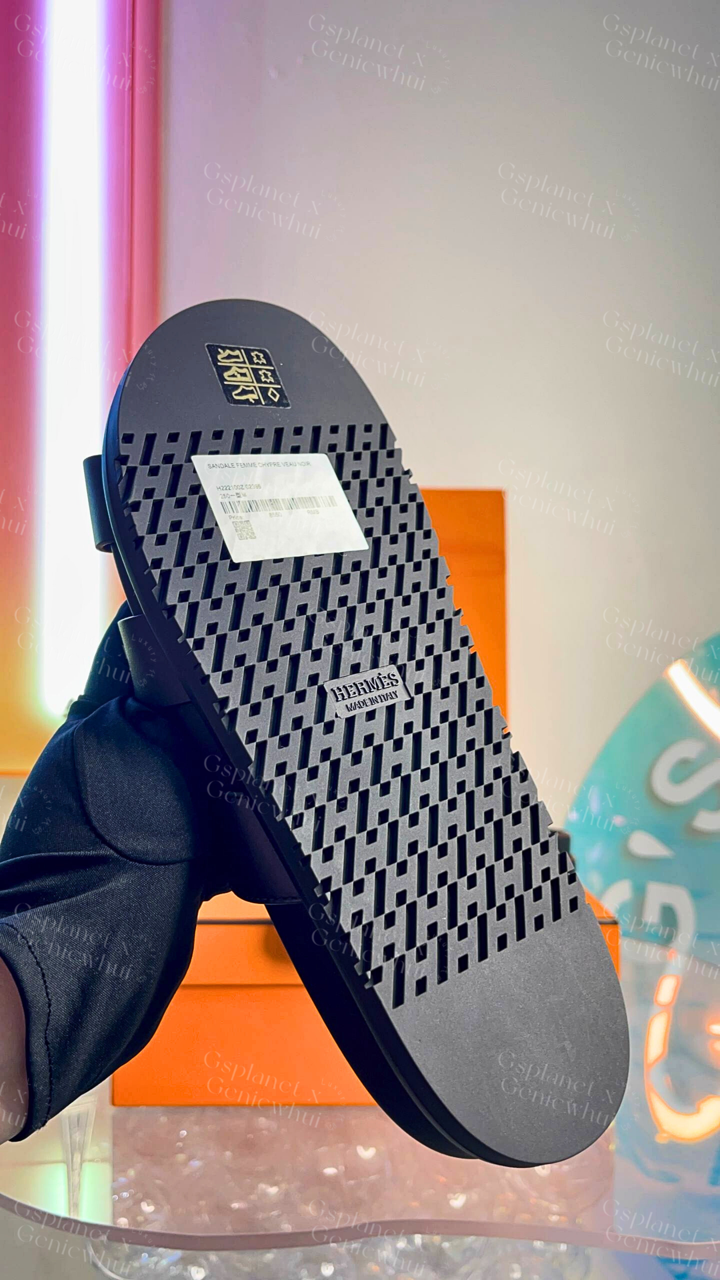 Hermès Chypre Sandal 经典爆款凉鞋 - All Black