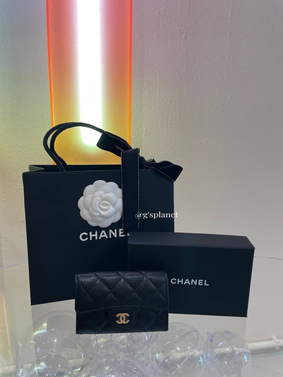 Chanel Classic Flap Card Holder