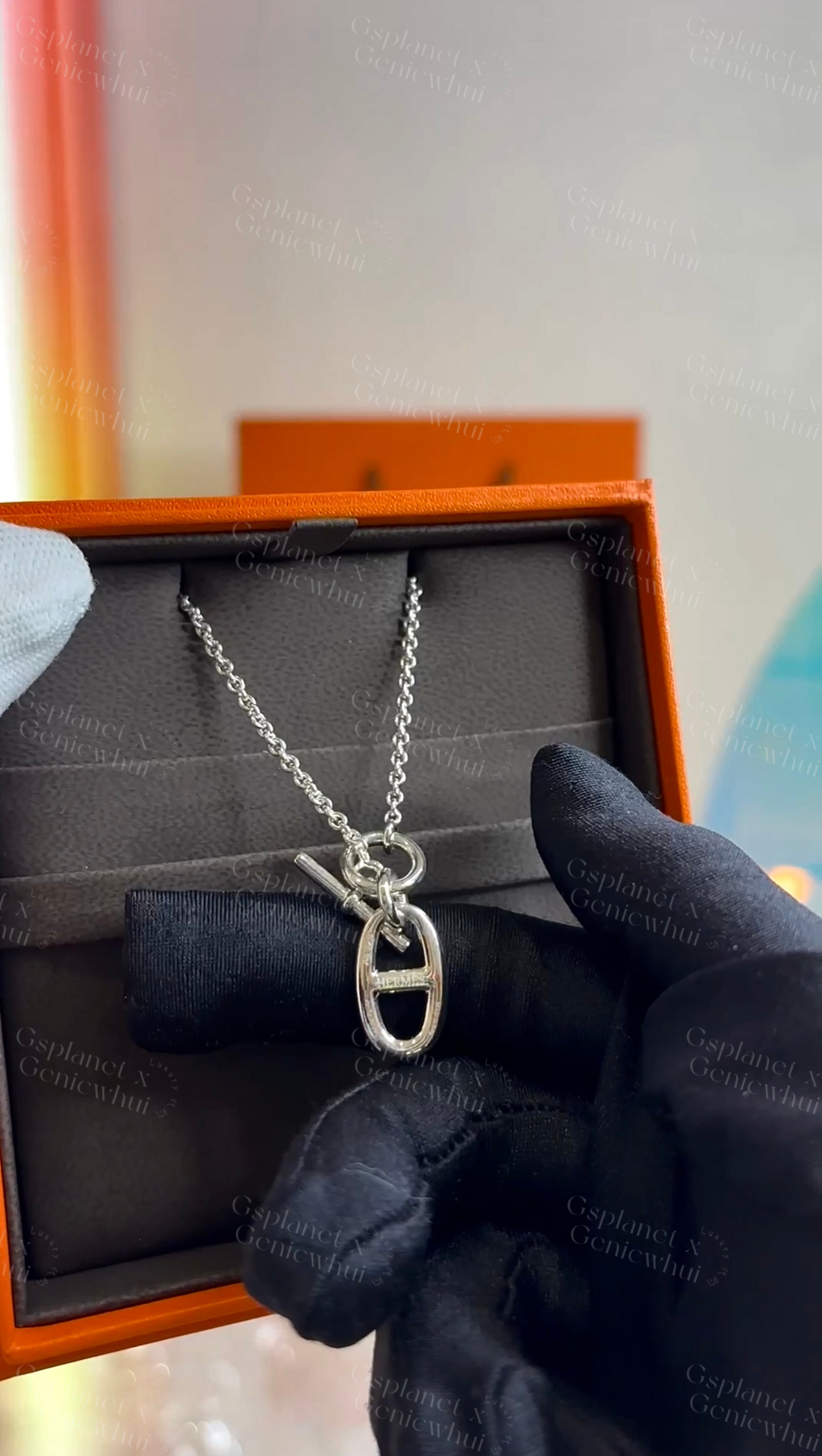 Hermès Mini Maillon Pendant Small Model