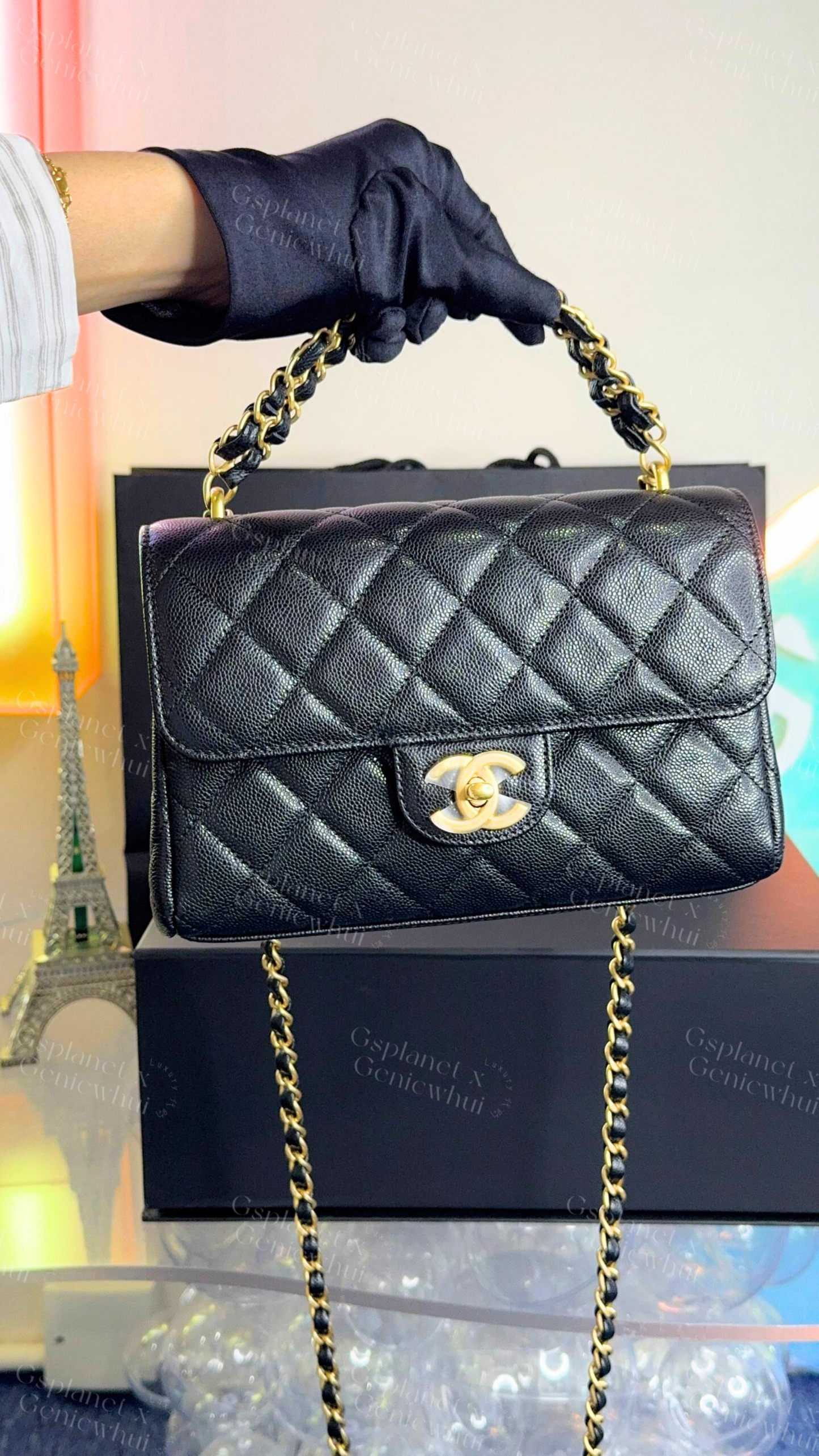 Chanel 25P Handle Flap Bag