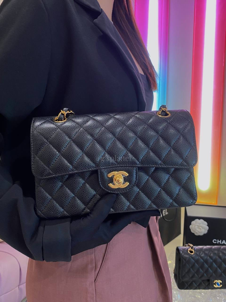 CHANEL CF SMALL GHW