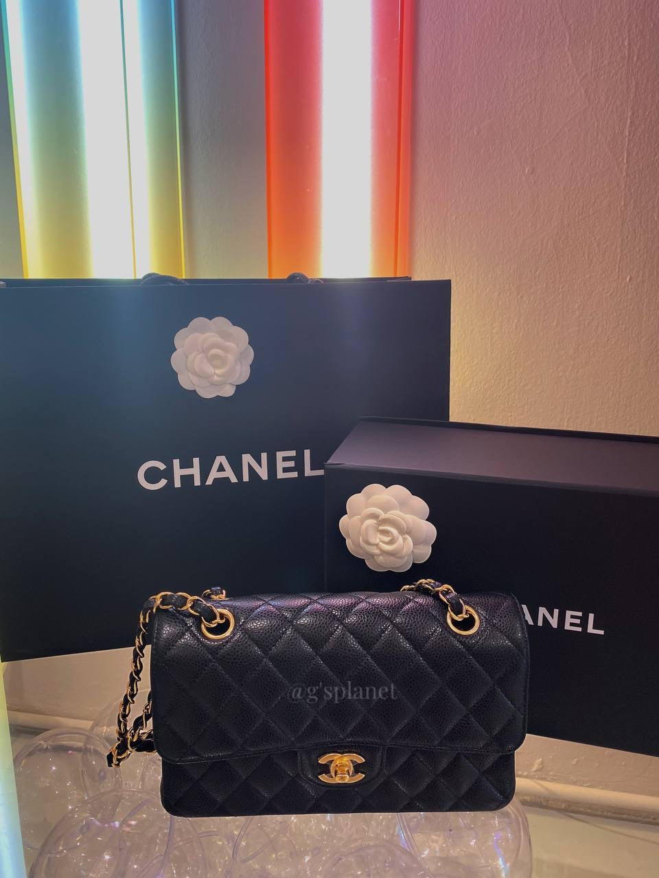 CHANEL CF SMALL GHW