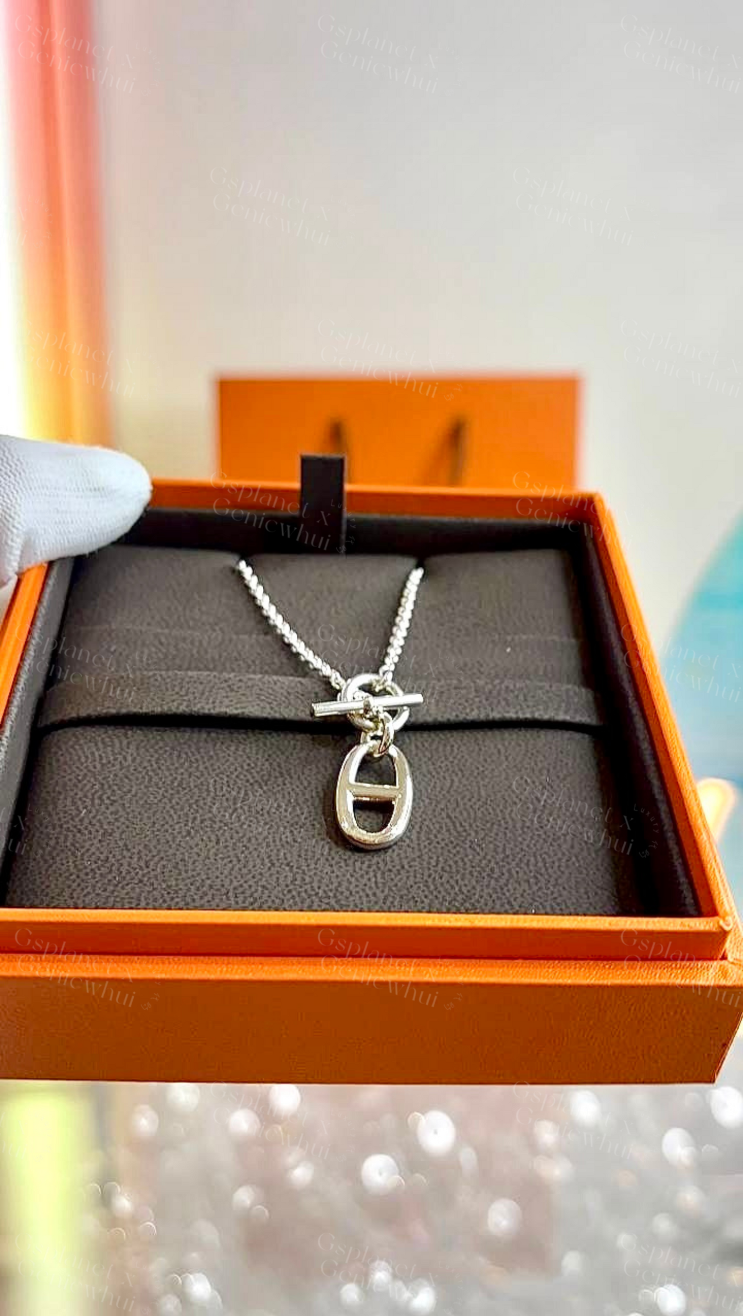 Hermès Mini Maillon Pendant Small Model