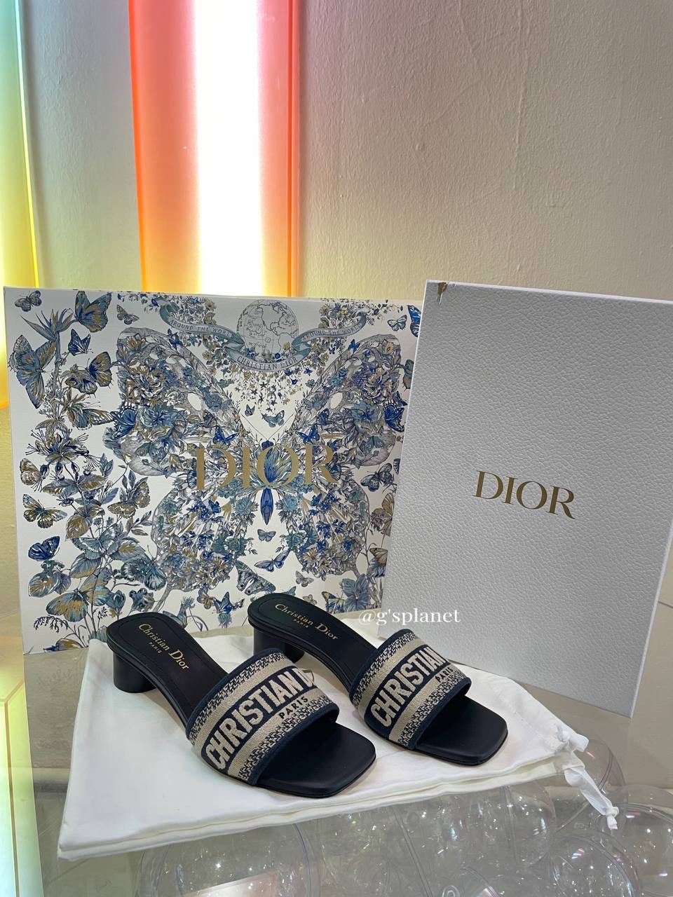 Dior Dway Heeled Slide