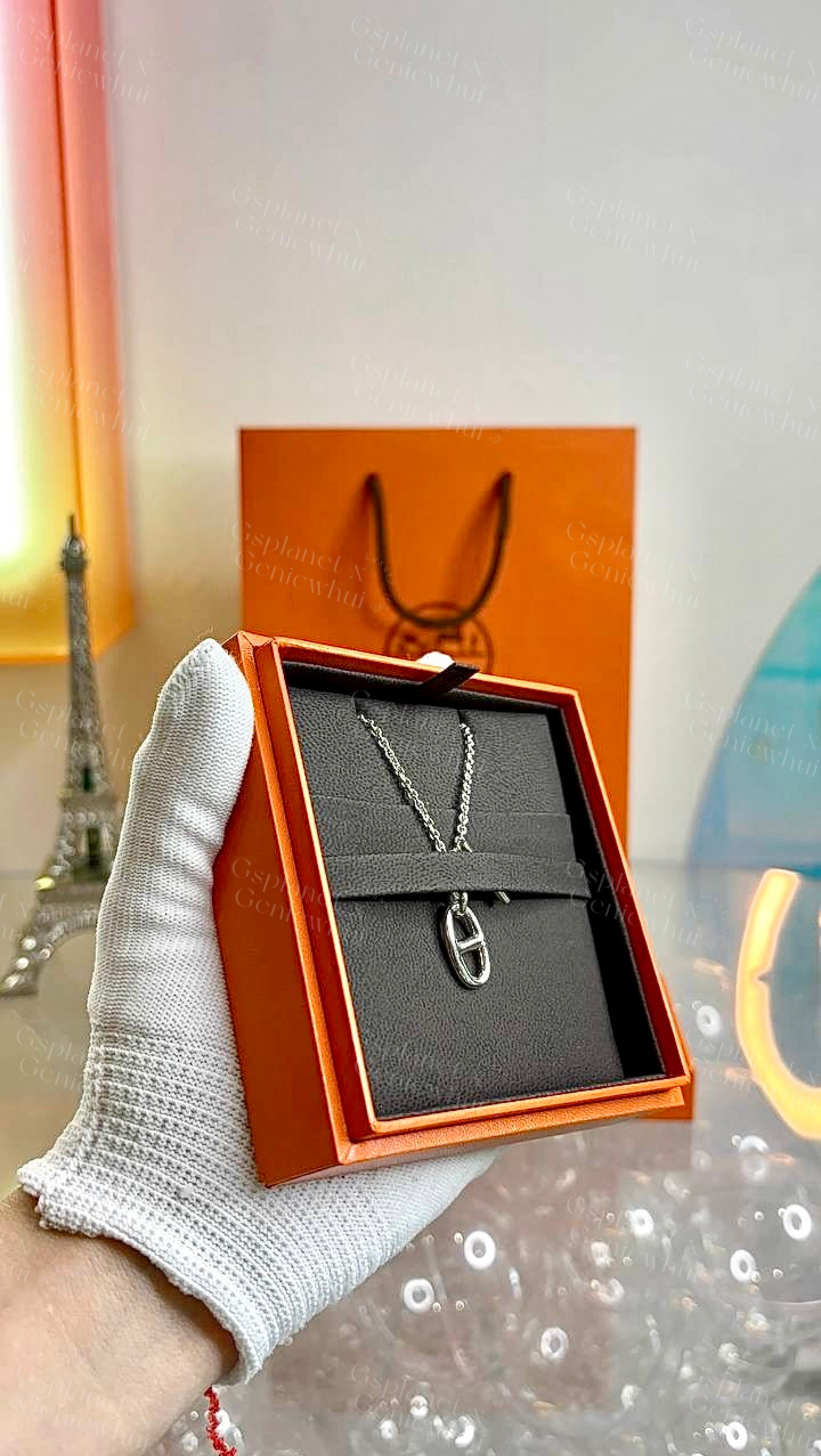Hermès Mini Maillon Pendant Small Model
