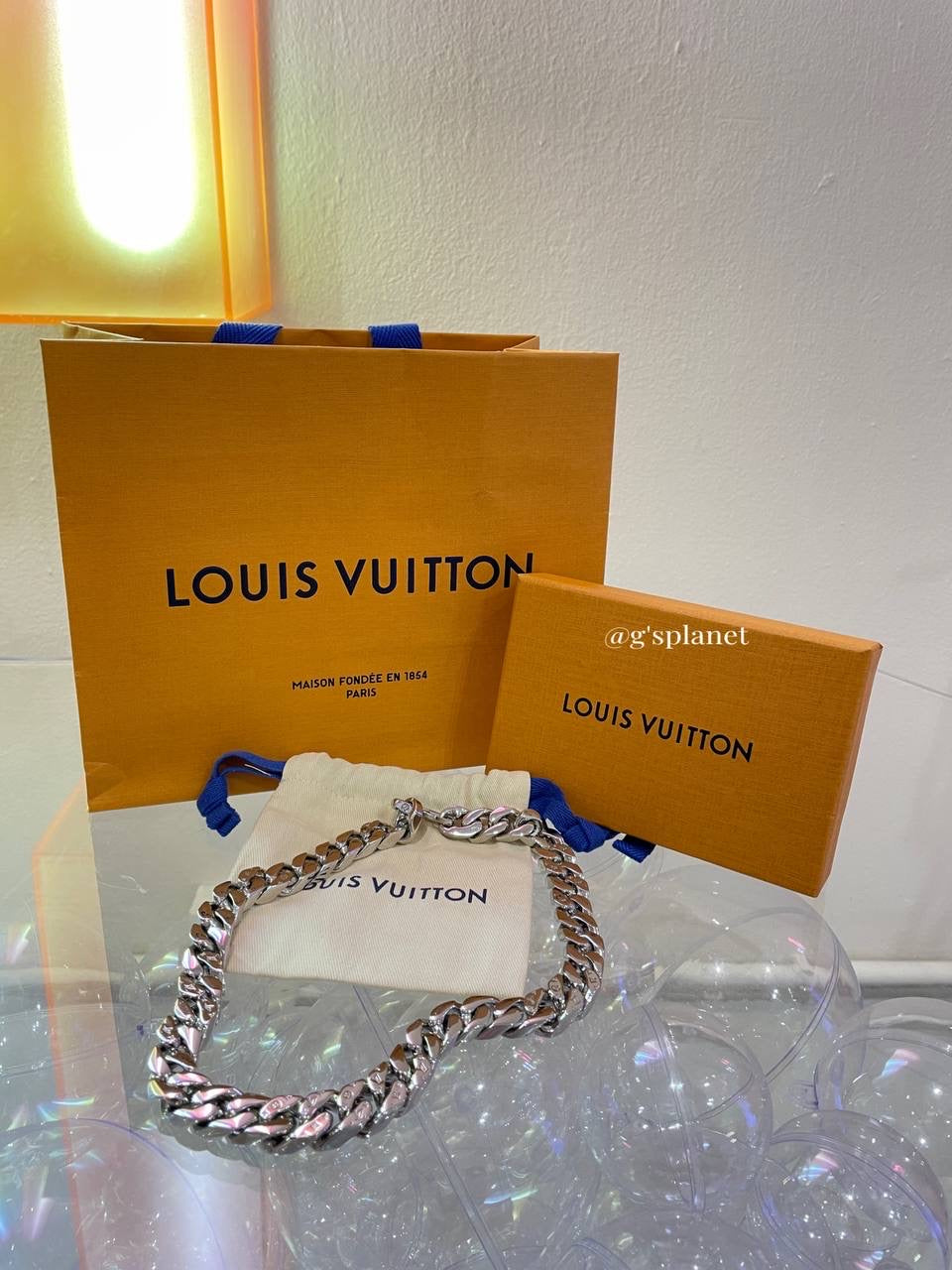 LV Chain Links Necklace