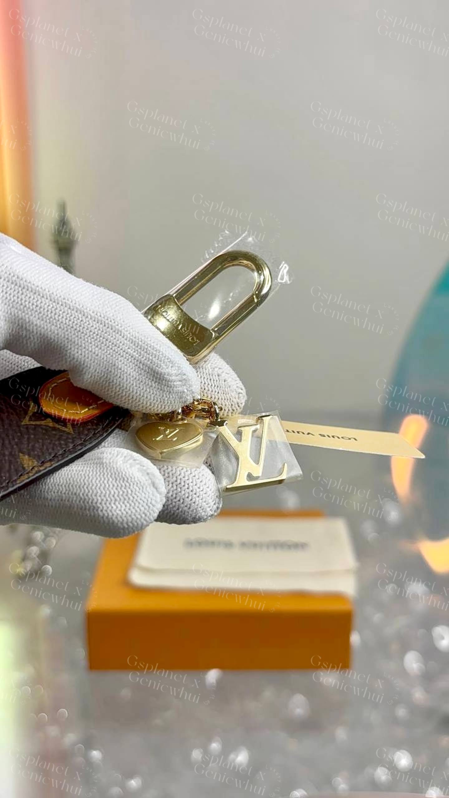 LV Cherished Tab Key Holder