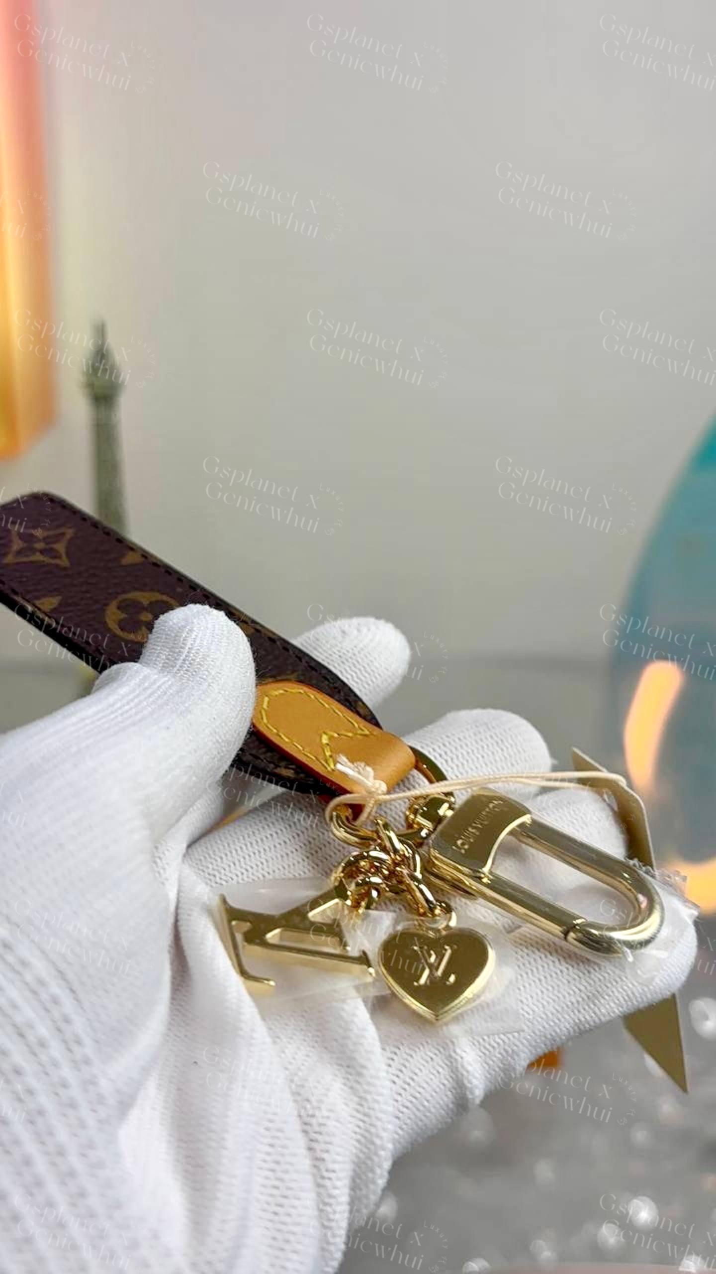 LV Cherished Tab Key Holder