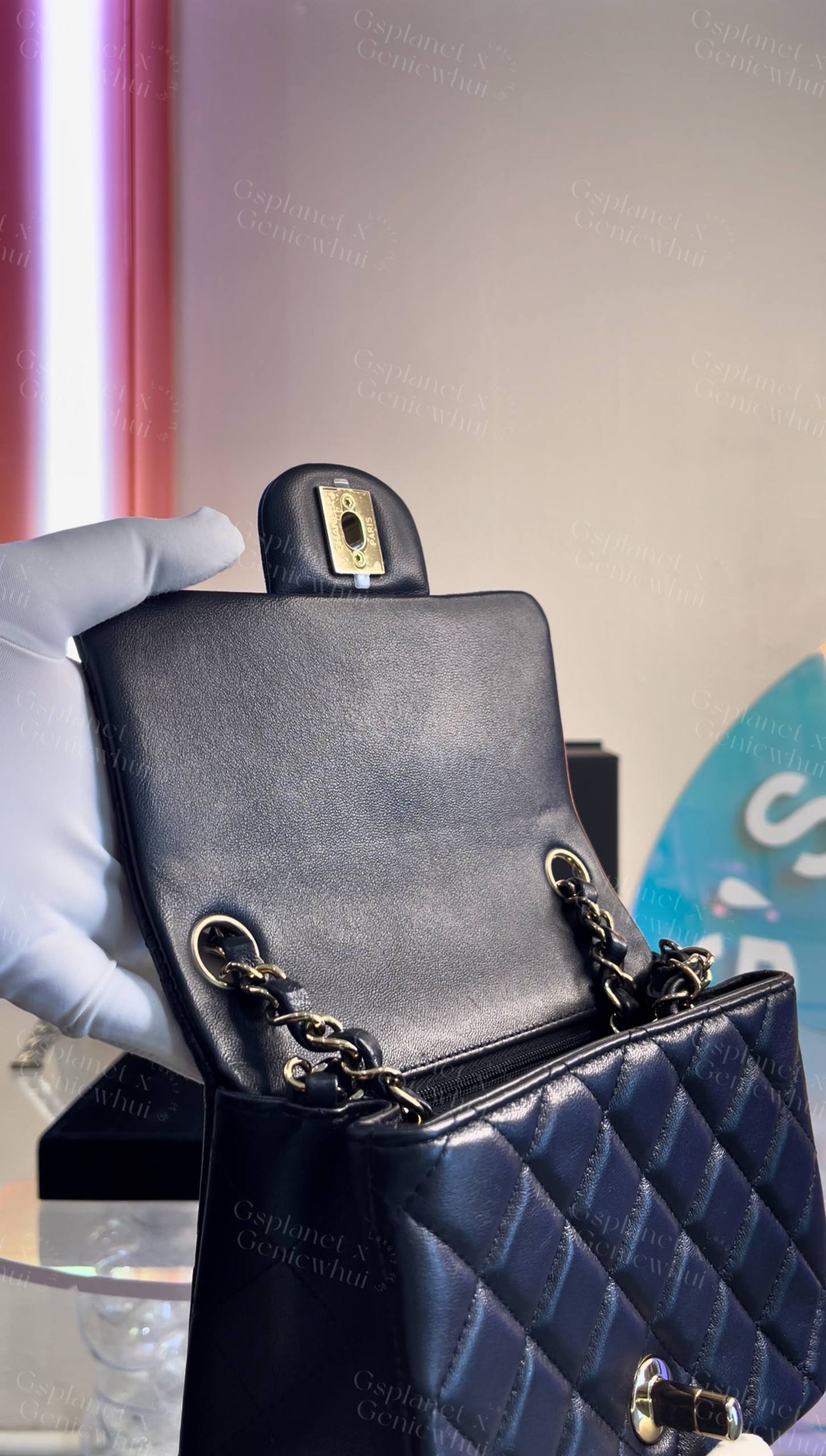 Re.bag 【 Chanel CF 黑金方胖子 – Black / Gold Hardware】