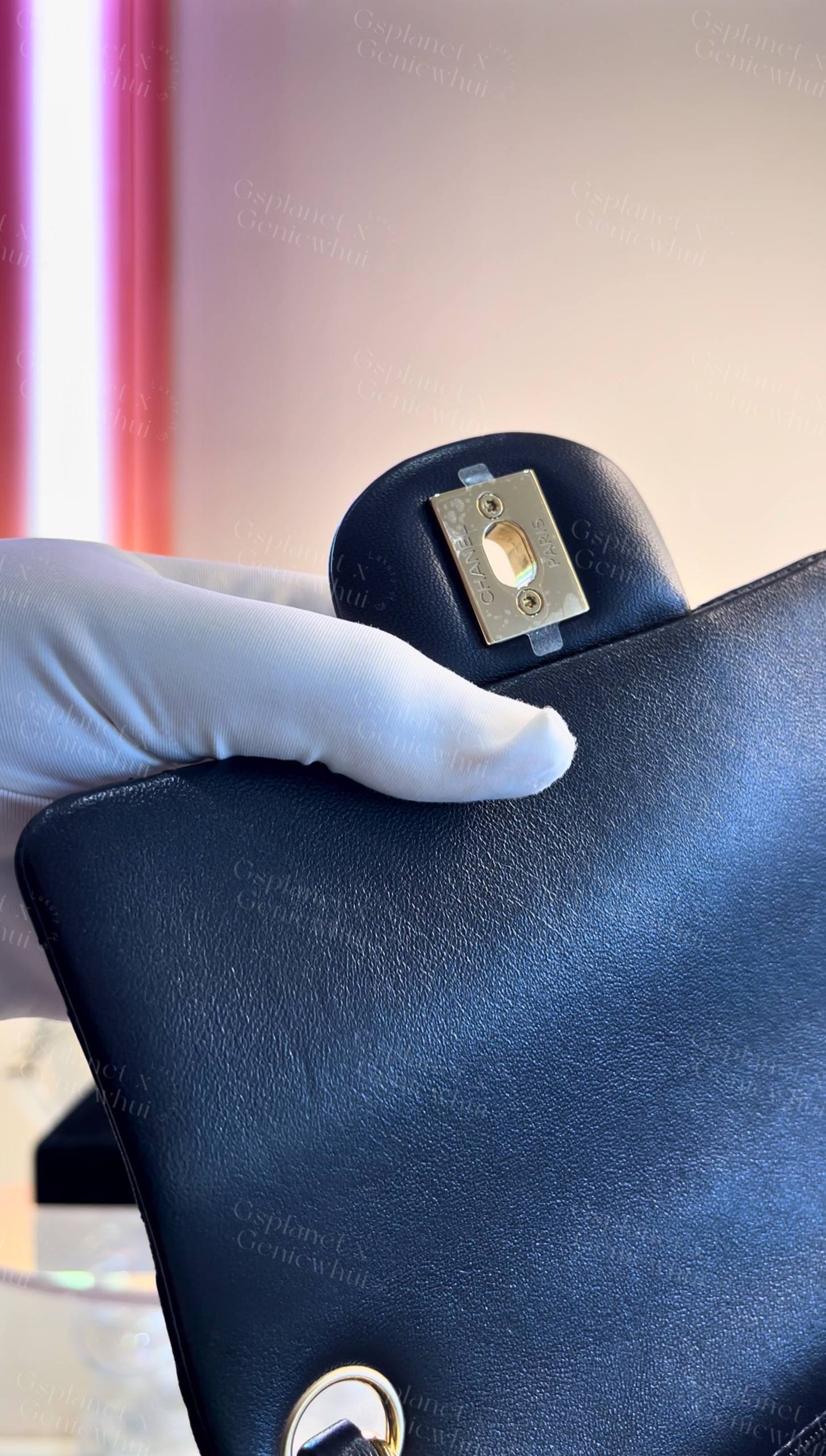 Re.bag 【 Chanel CF 黑金方胖子 – Black / Gold Hardware】