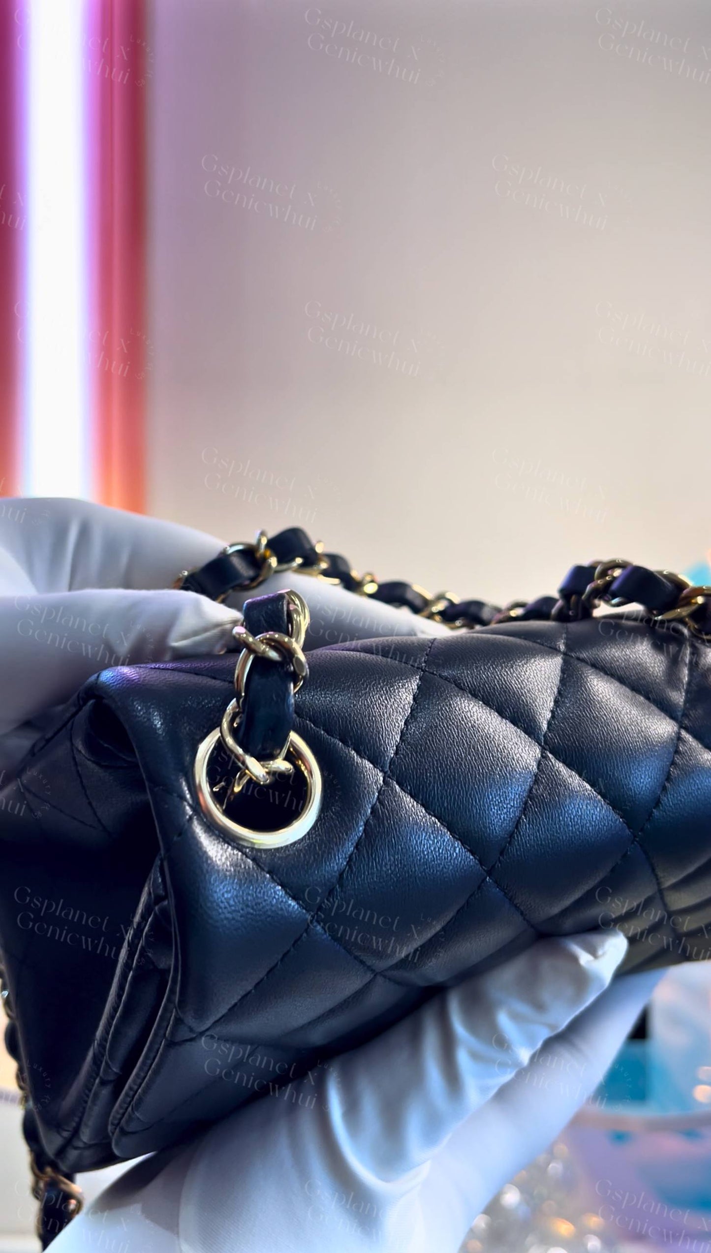 Re.bag 【 Chanel CF 黑金方胖子 – Black / Gold Hardware】