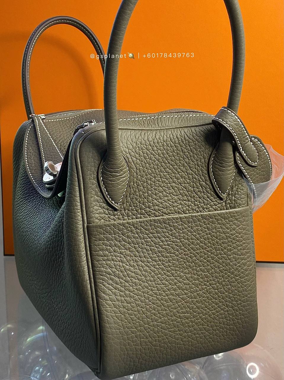 HERMES Lindy26 Etoupe