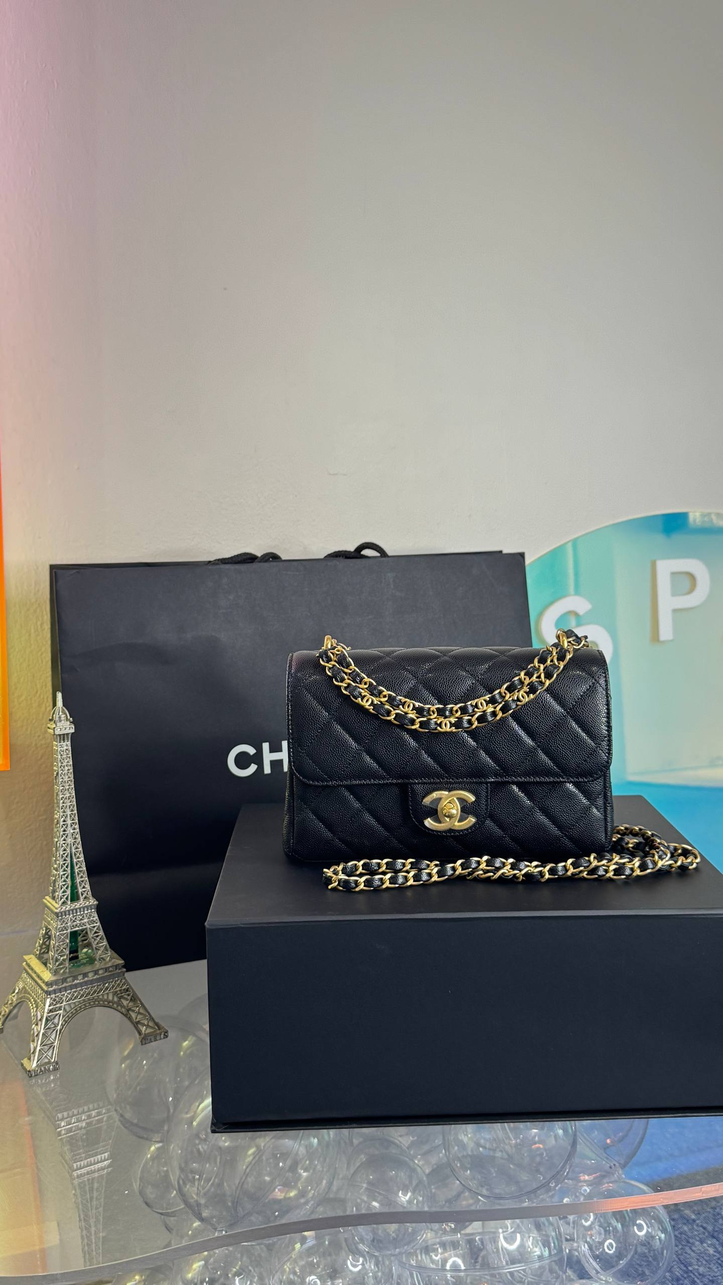 Chanel 25P Handle Flap Bag