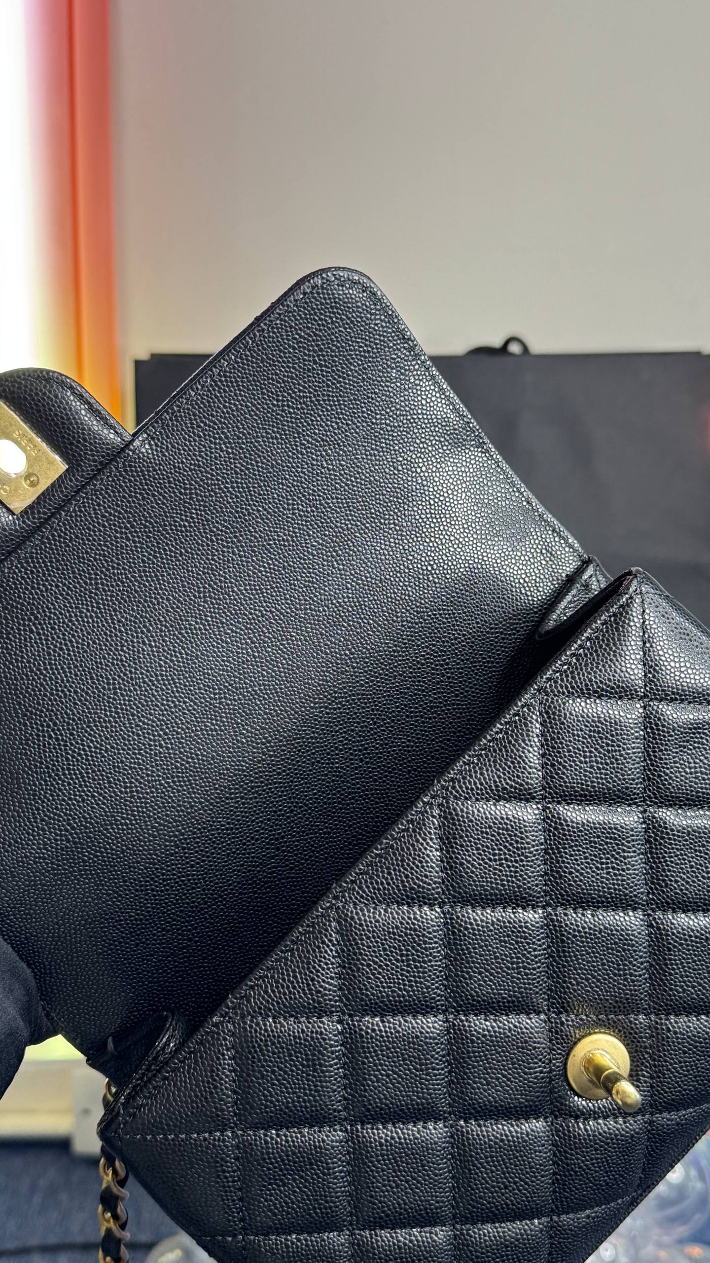 Chanel 25P Handle Flap Bag