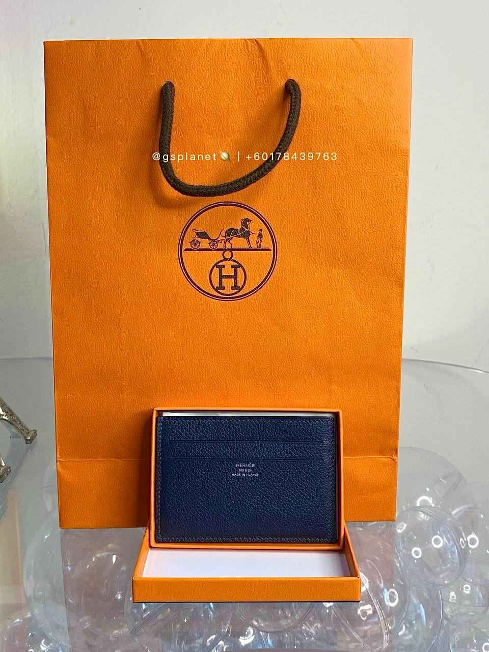 Hermes Sellier card holder