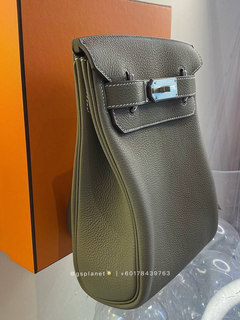 HERMES Hacados Etoupe