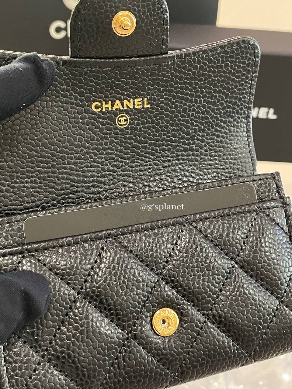 Chanel Classic Flap Card Holder