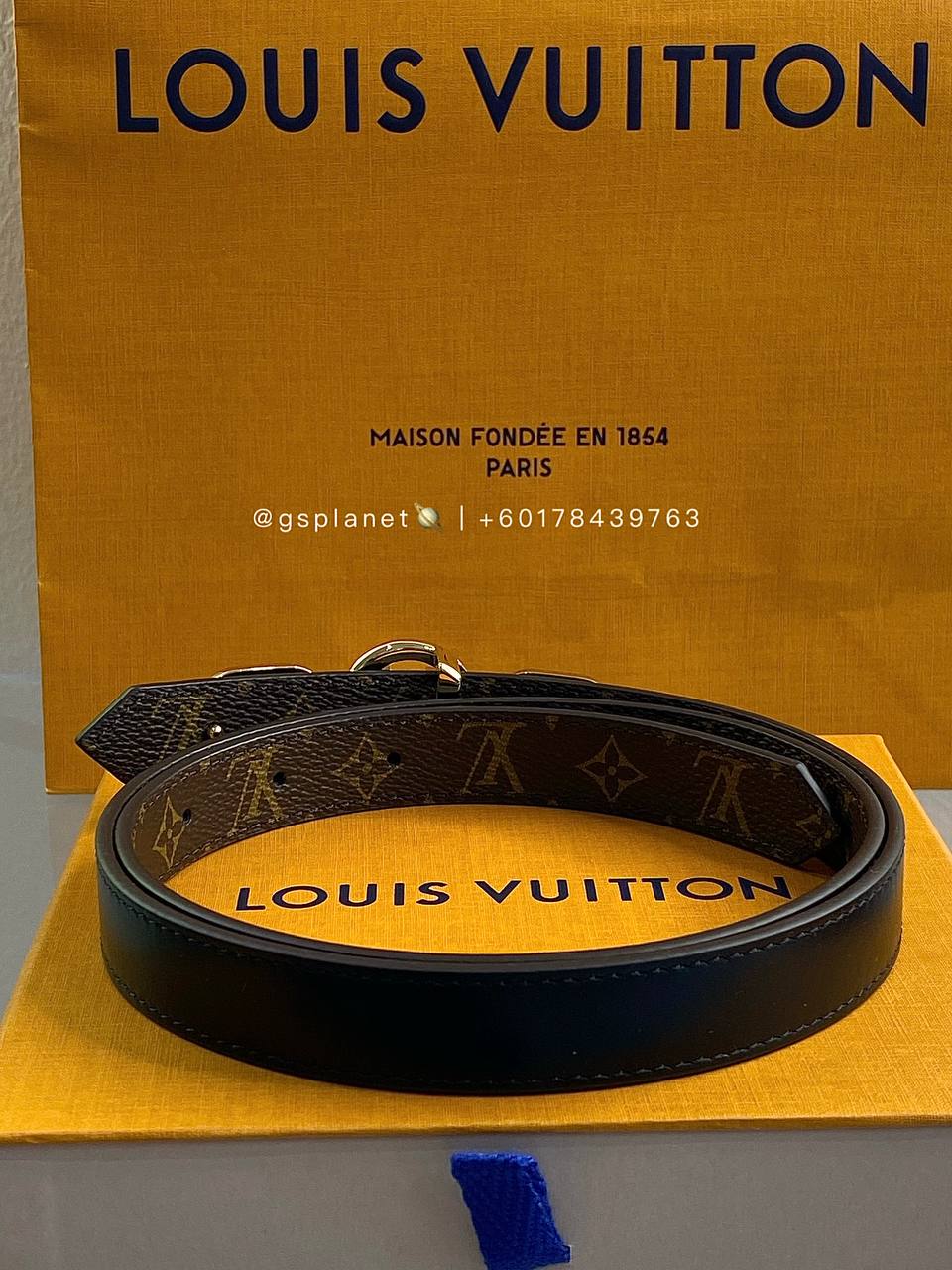 LV Circle Prime 20MM Reversible Belt