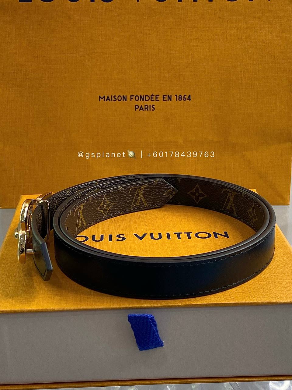 LV Circle Prime 20MM Reversible Belt