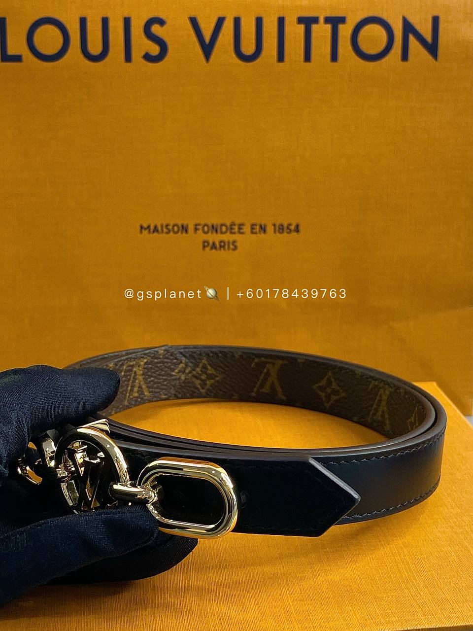 LV Circle Prime 20MM Reversible Belt