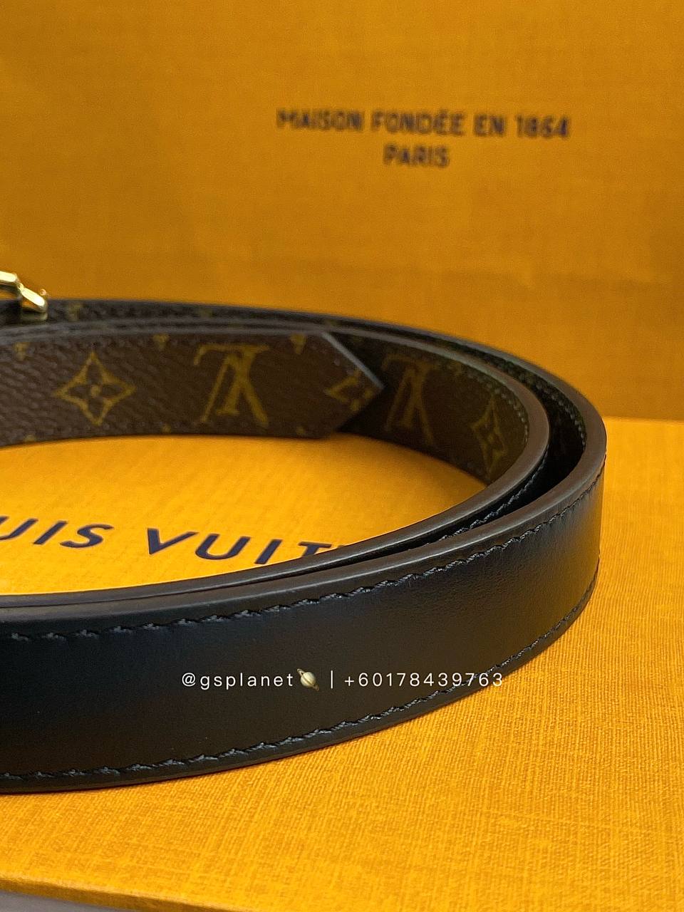 LV Circle Prime 20MM Reversible Belt