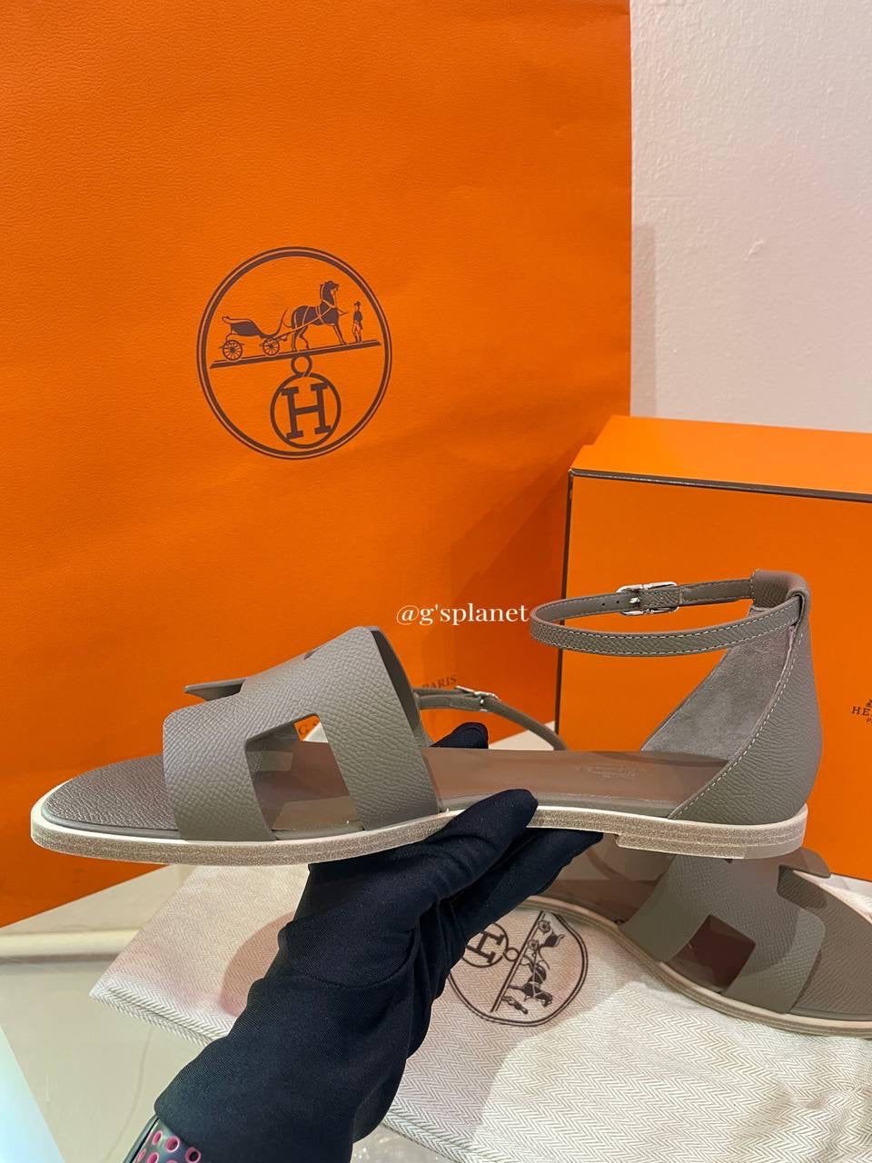 HERMES Santorini sandal