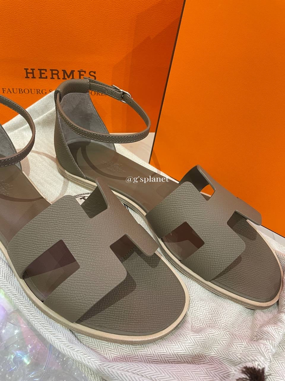 HERMES Santorini sandal