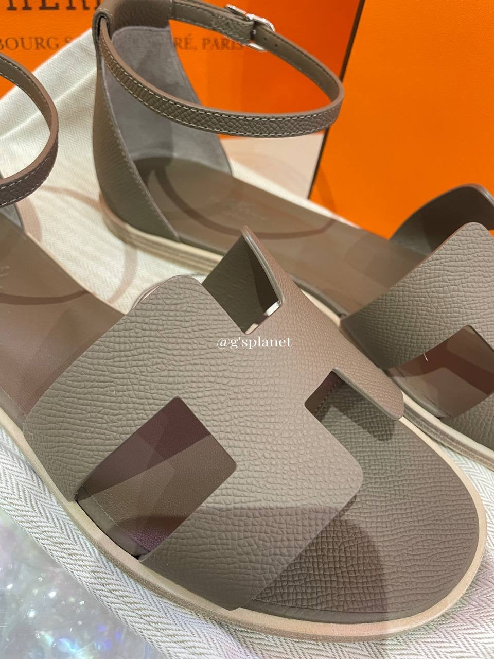 HERMES Santorini sandal