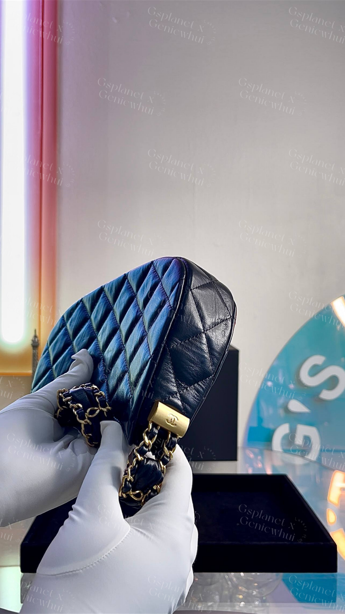 Re.bag【 Chanel23k Hobo Bag 单肩腋下包 – Black / Gold Hardware】