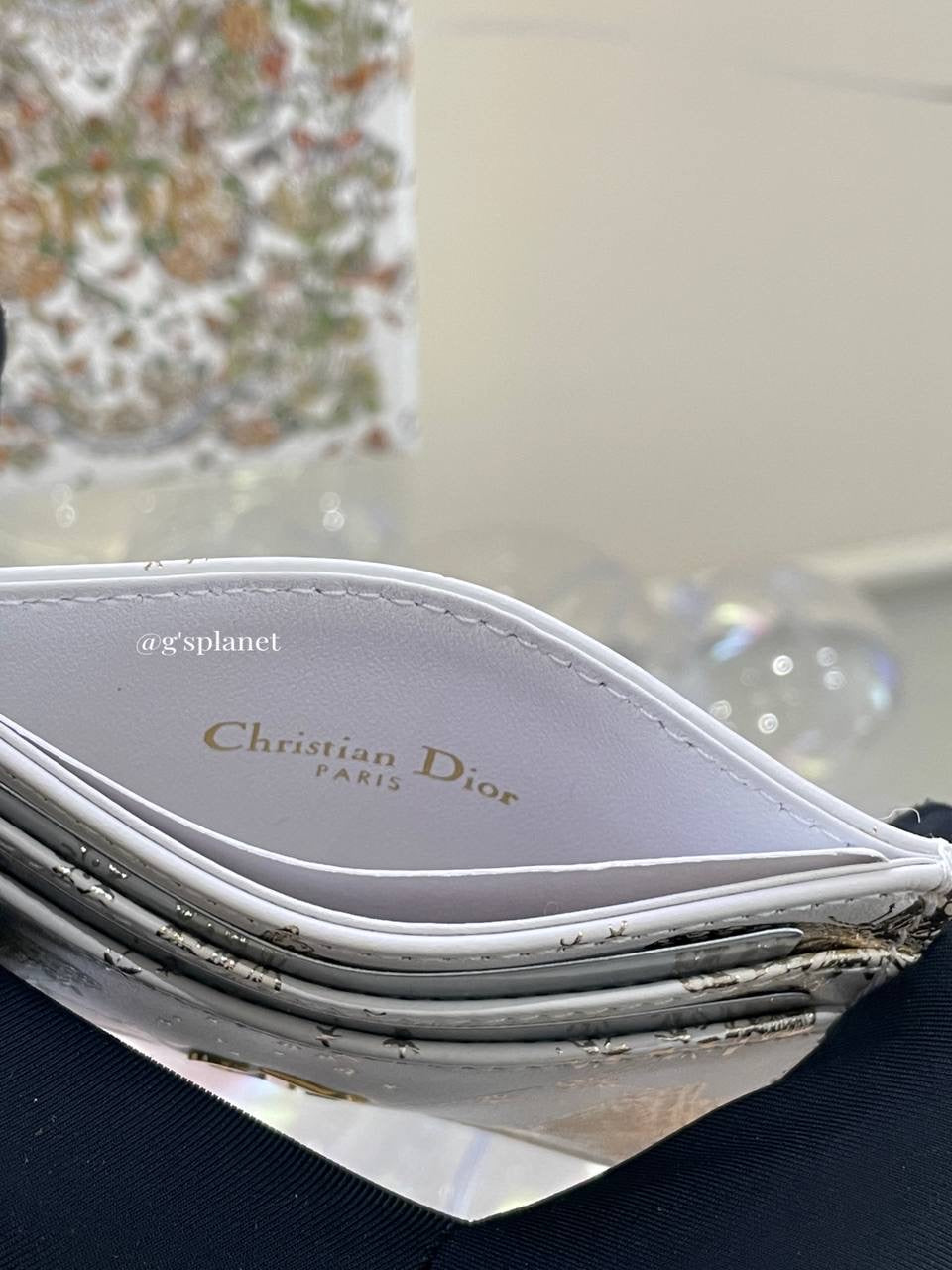 Dior Caro Five-Slot Card Holder