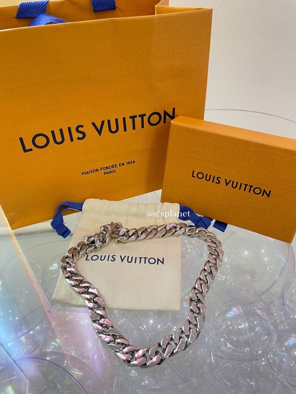 LV Chain Links Necklace