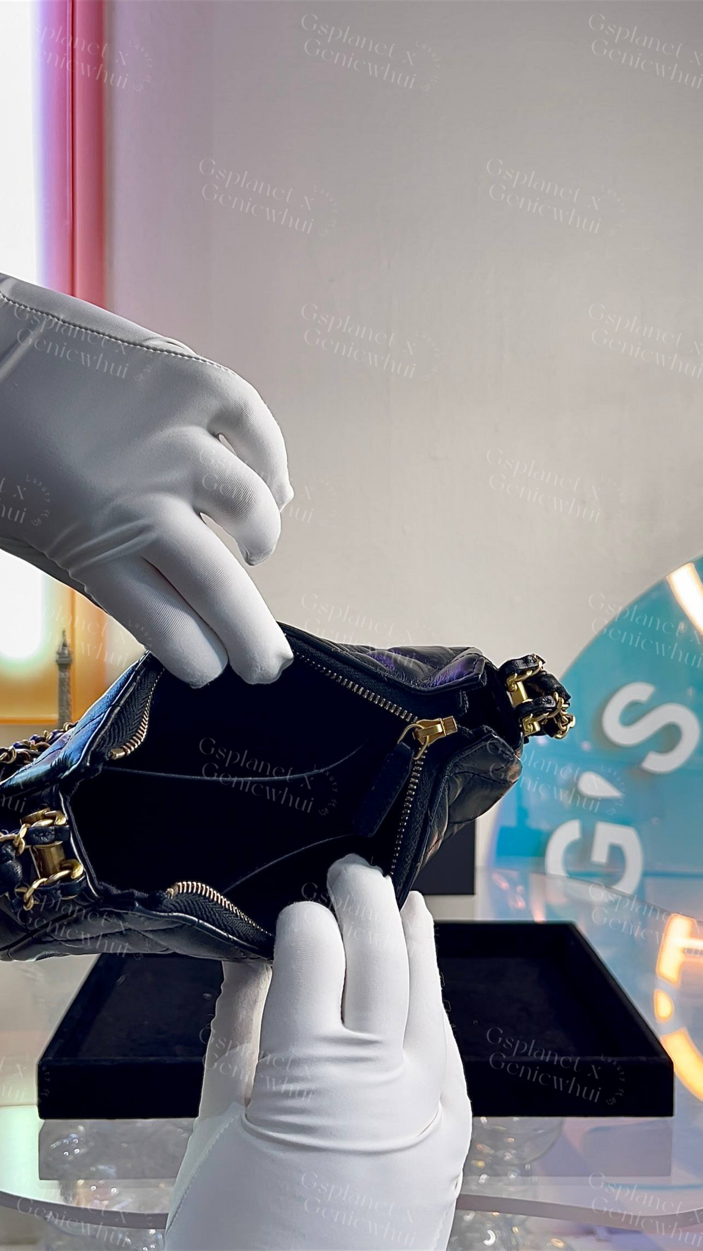 Re.bag【 Chanel23k Hobo Bag 单肩腋下包 – Black / Gold Hardware】