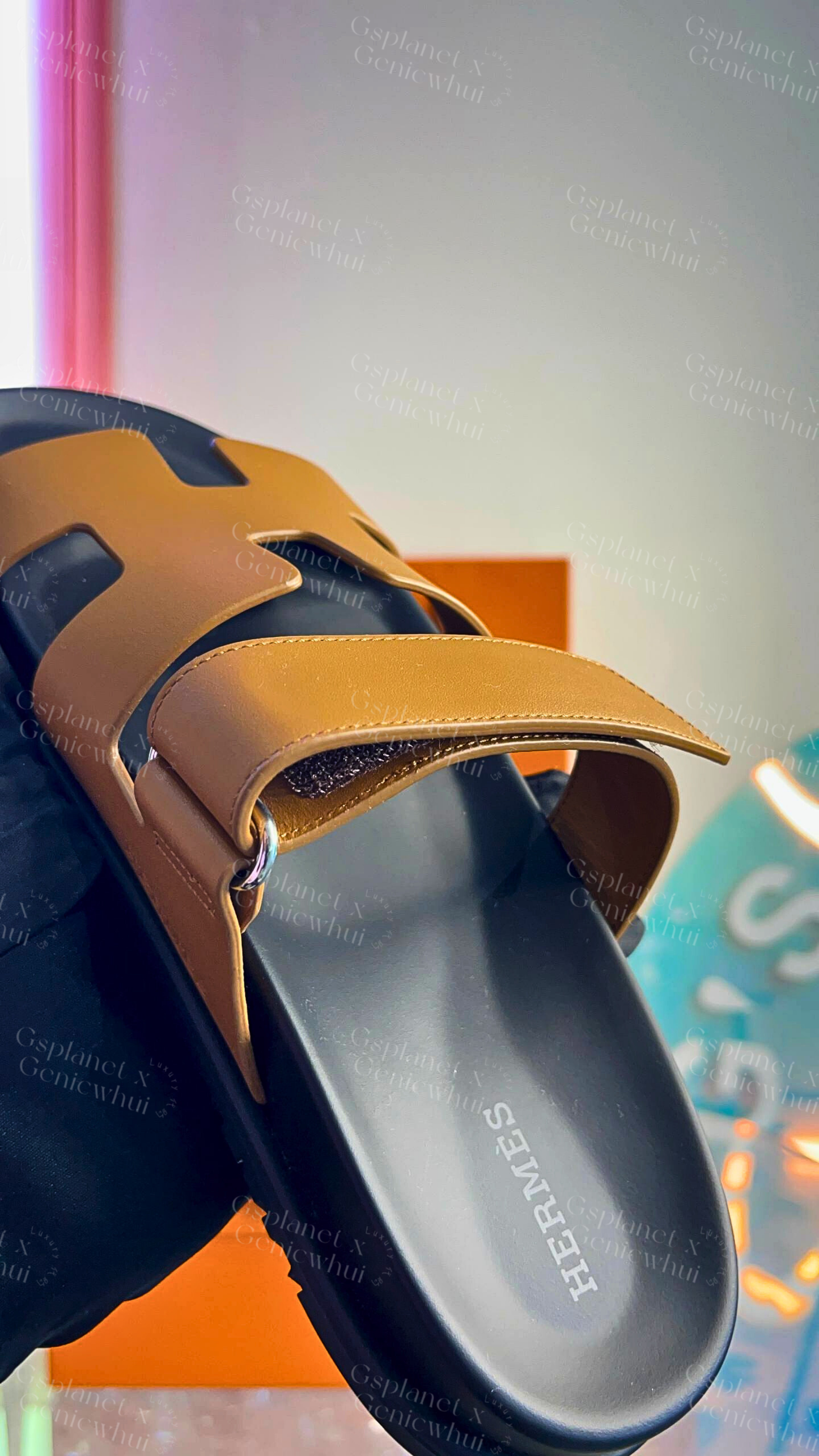 Hermès Chypre Sandal 经典爆款凉鞋 - 棕色