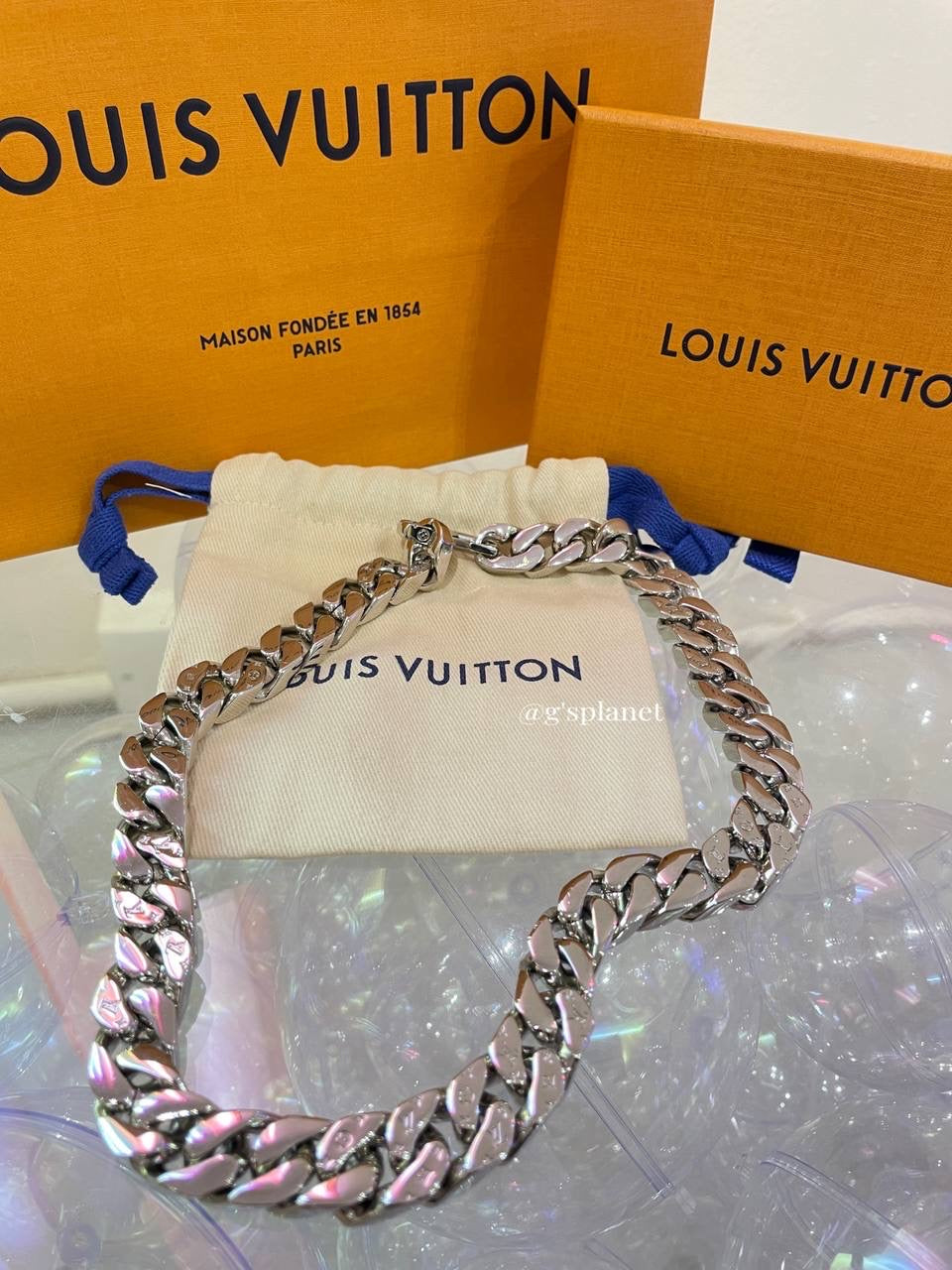 LV Chain Links Necklace