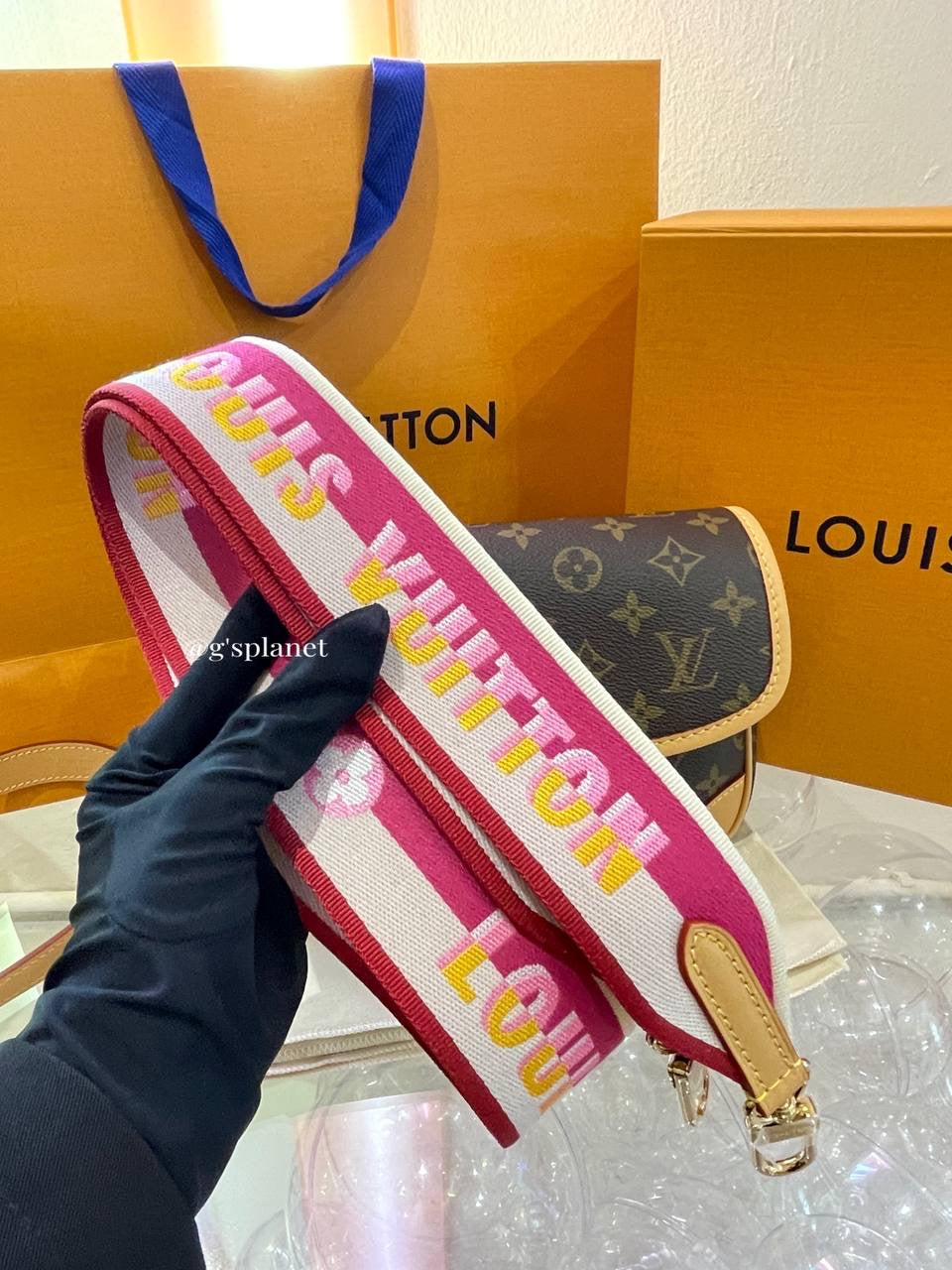 LV Diane Fuchsia