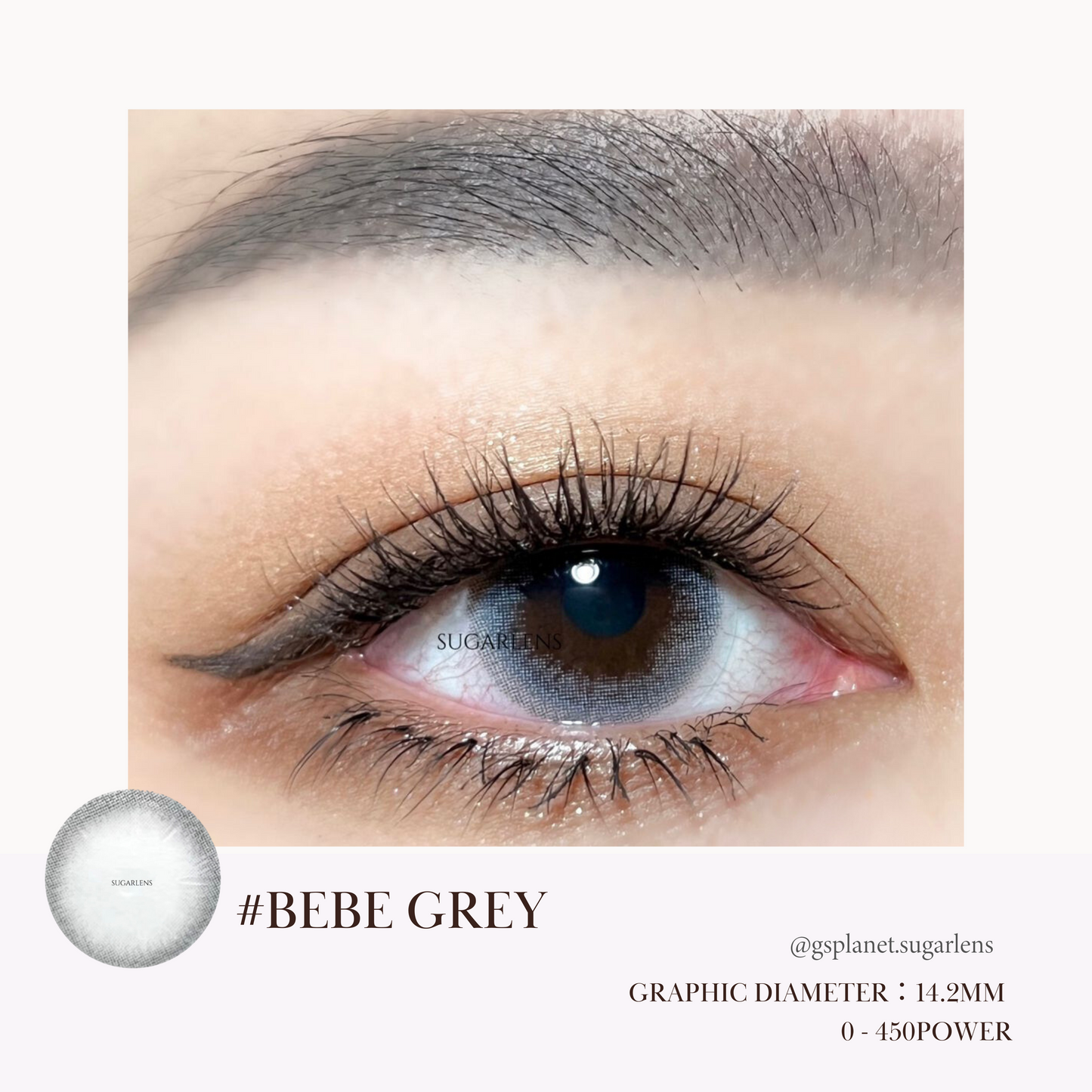 BEBE GREY 14.2MM