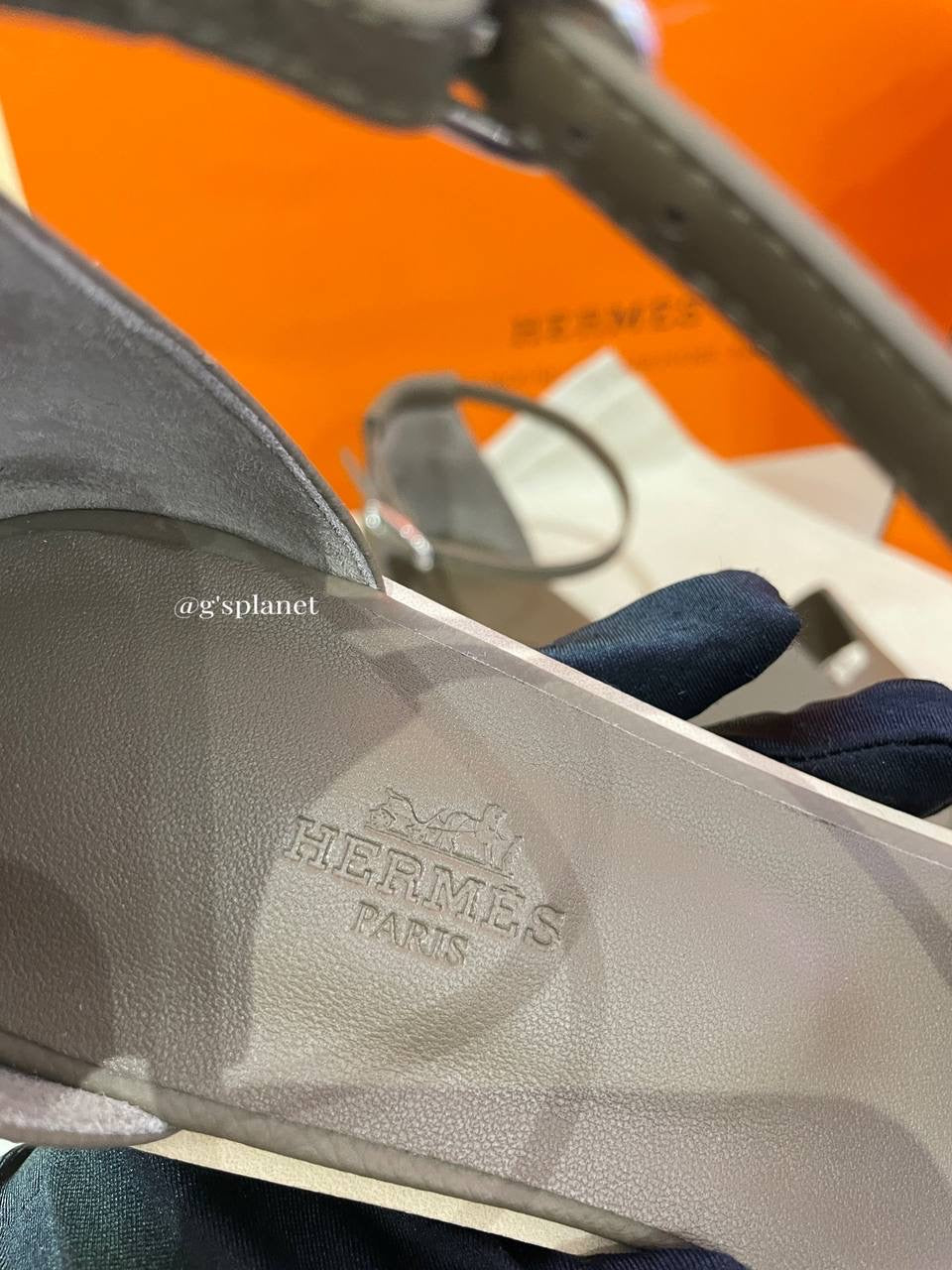 HERMES Santorini sandal