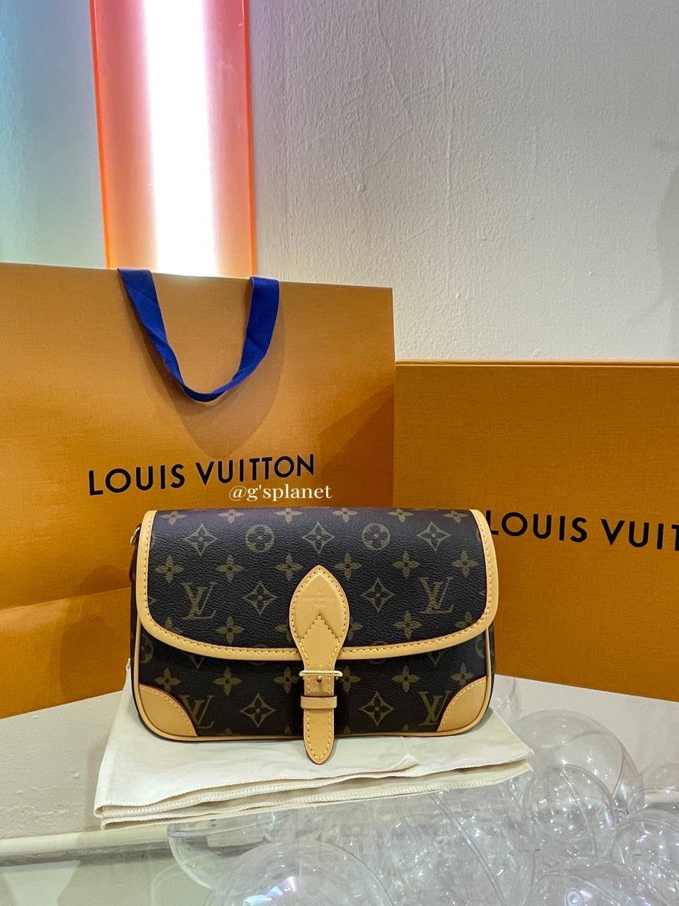 LV Diane Fuchsia