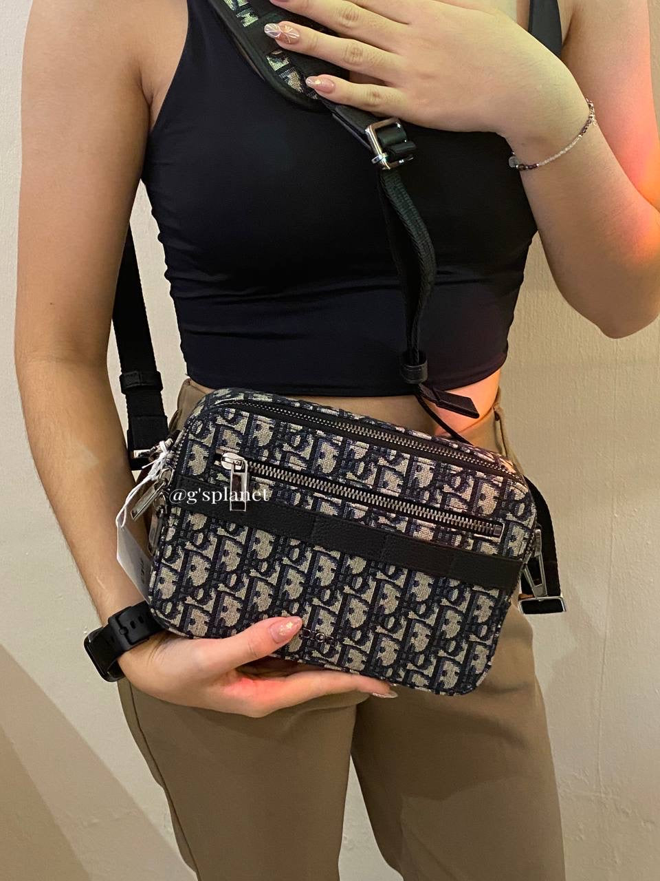 DIOR Maxi Safari Bag with Strap