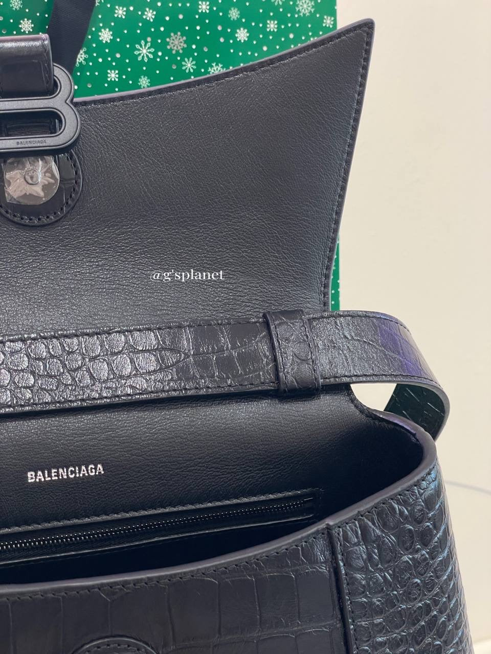 BALENCIAGA WOMEN'S CRUSH MEDIUM CHAIN BAG FAKE FUR